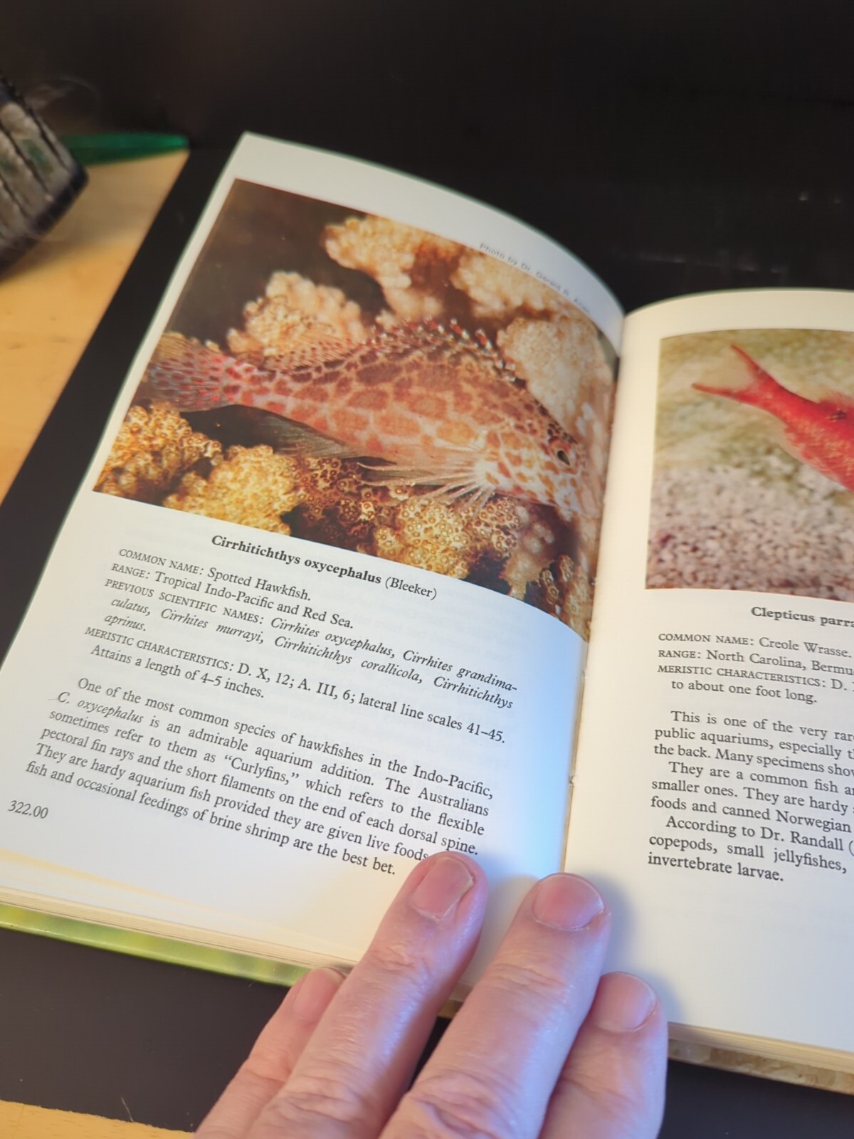 EXOTIC MARINE FISHES by AXELROD & EMMENS 1988. hardbound, 608 pages