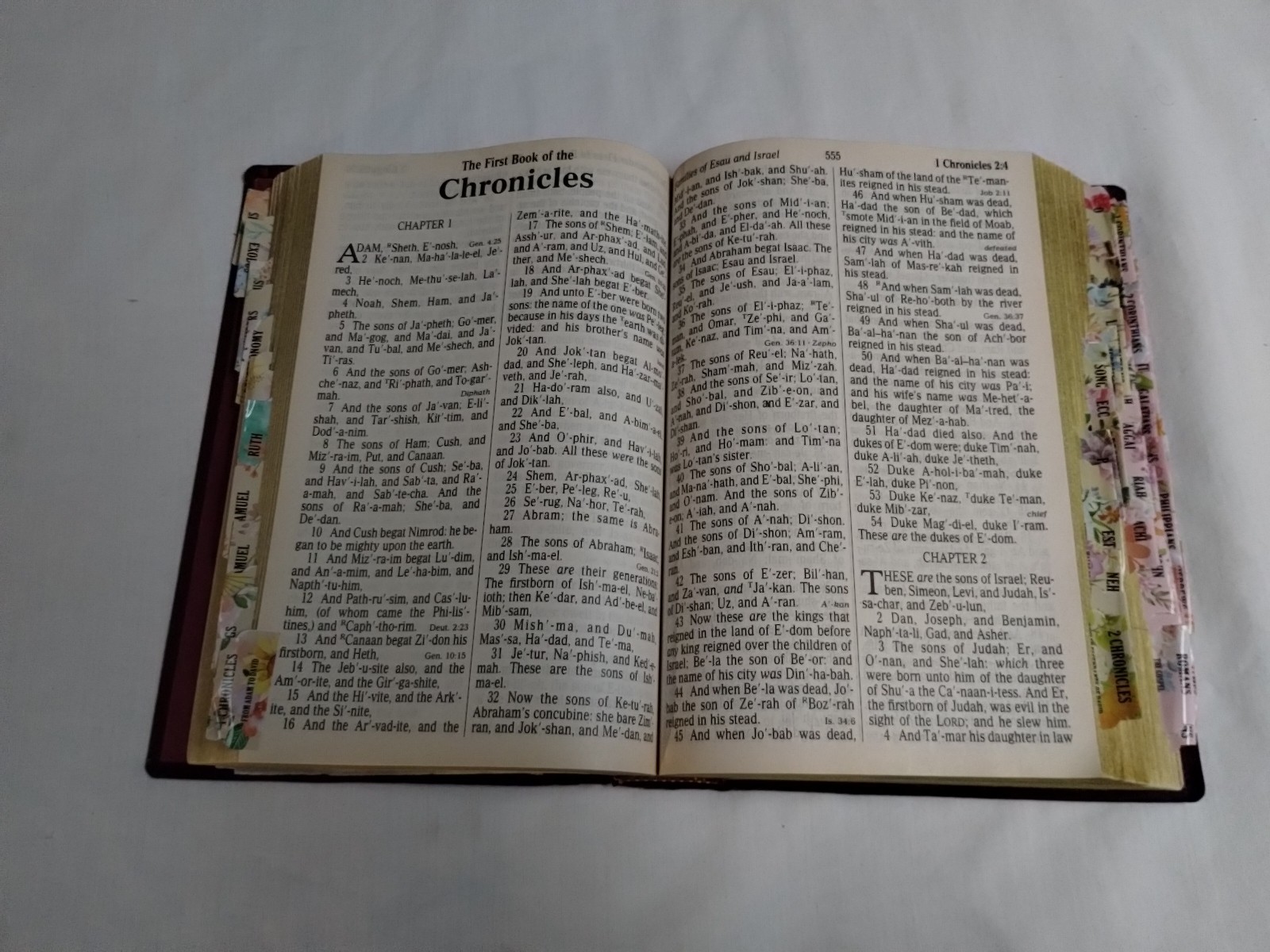Holy Bible King James Version Giant Print w/ Words of Christ in Red 1990 HC