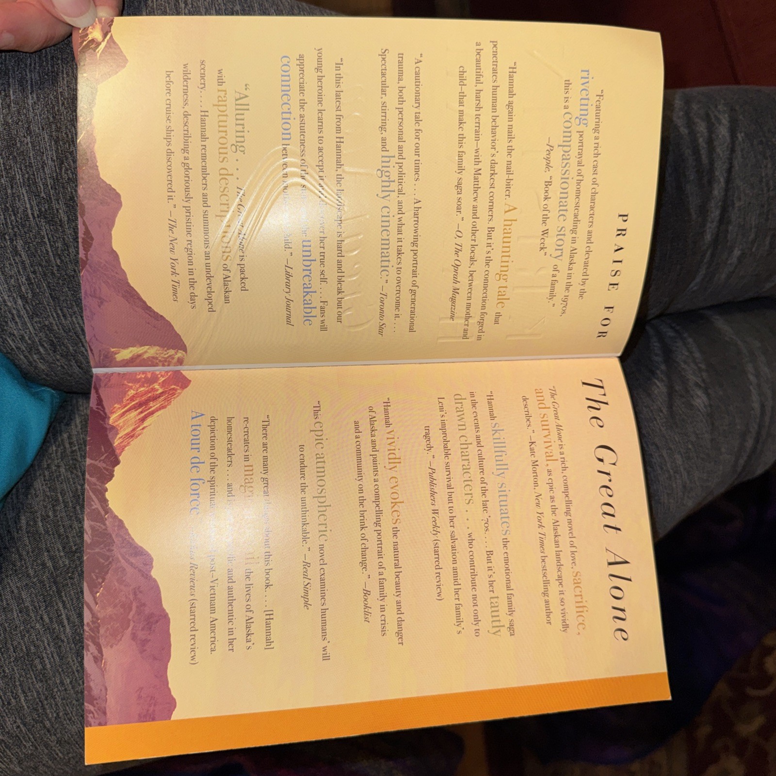 Great Alone : A Novel by Kristin Hannah (2019, Trade Paperback)