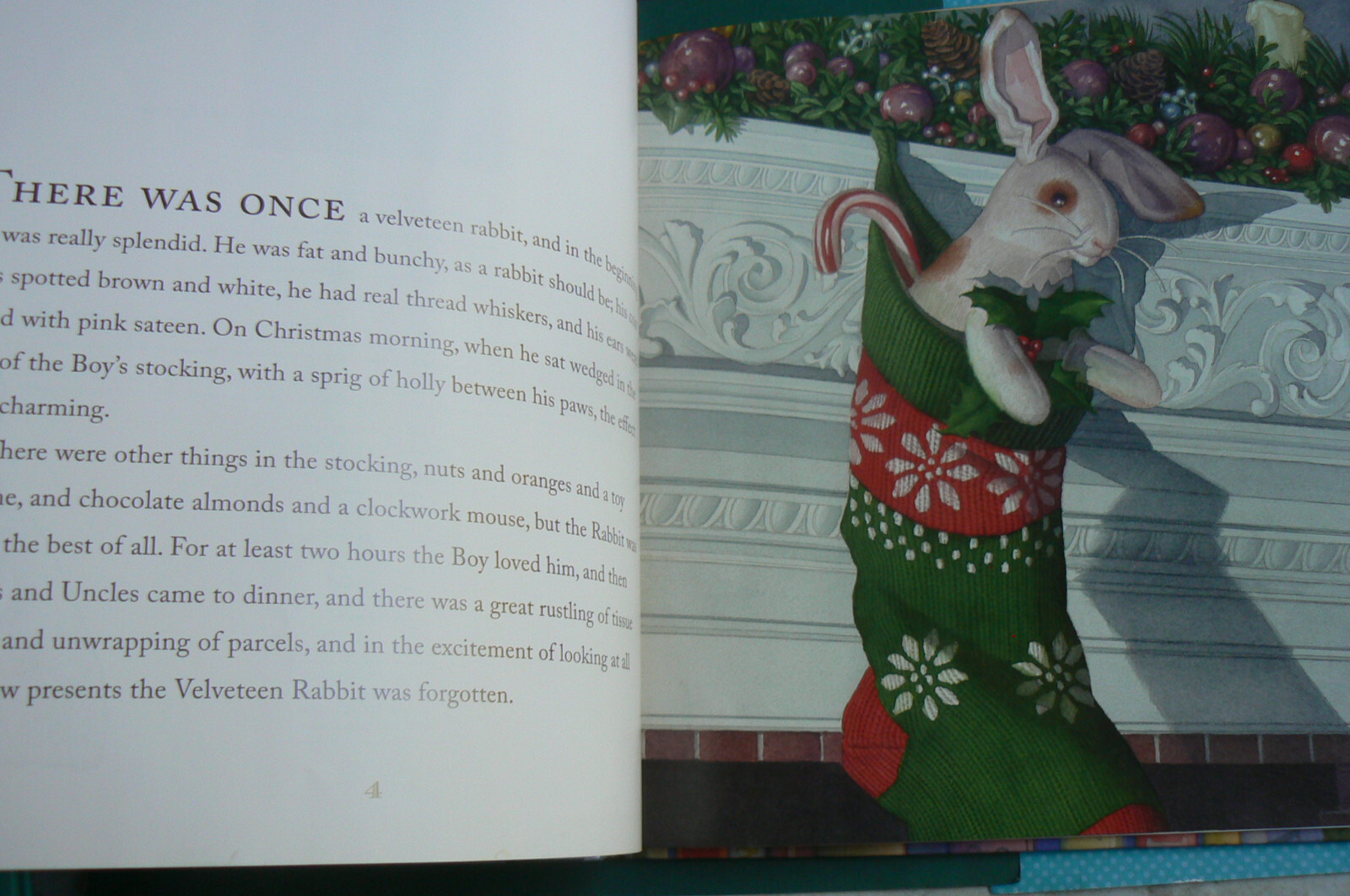 The Velveteen Rabbit, Classic Edition, Bianco/Santore,First Edition HC 10.5″x11″