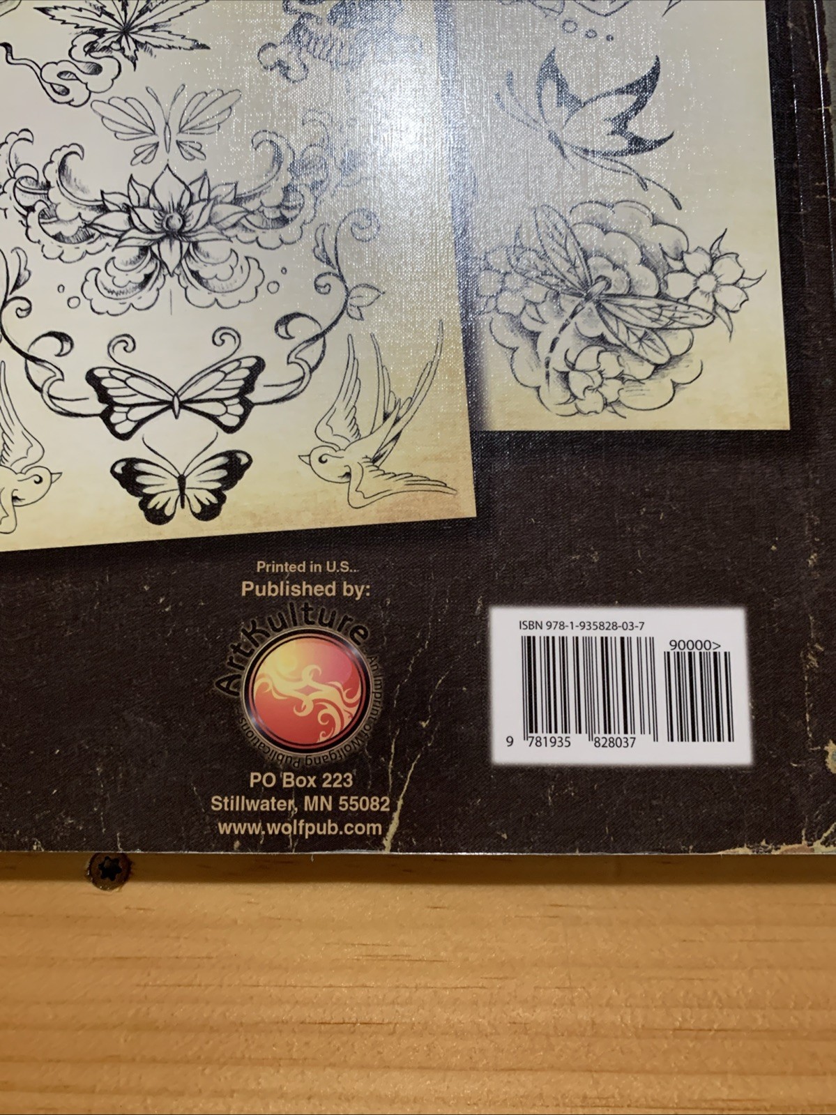 Jim Watson TATTOO SKETCHBOOK Since 1966` (Paperback) Superior Tattoo Flash