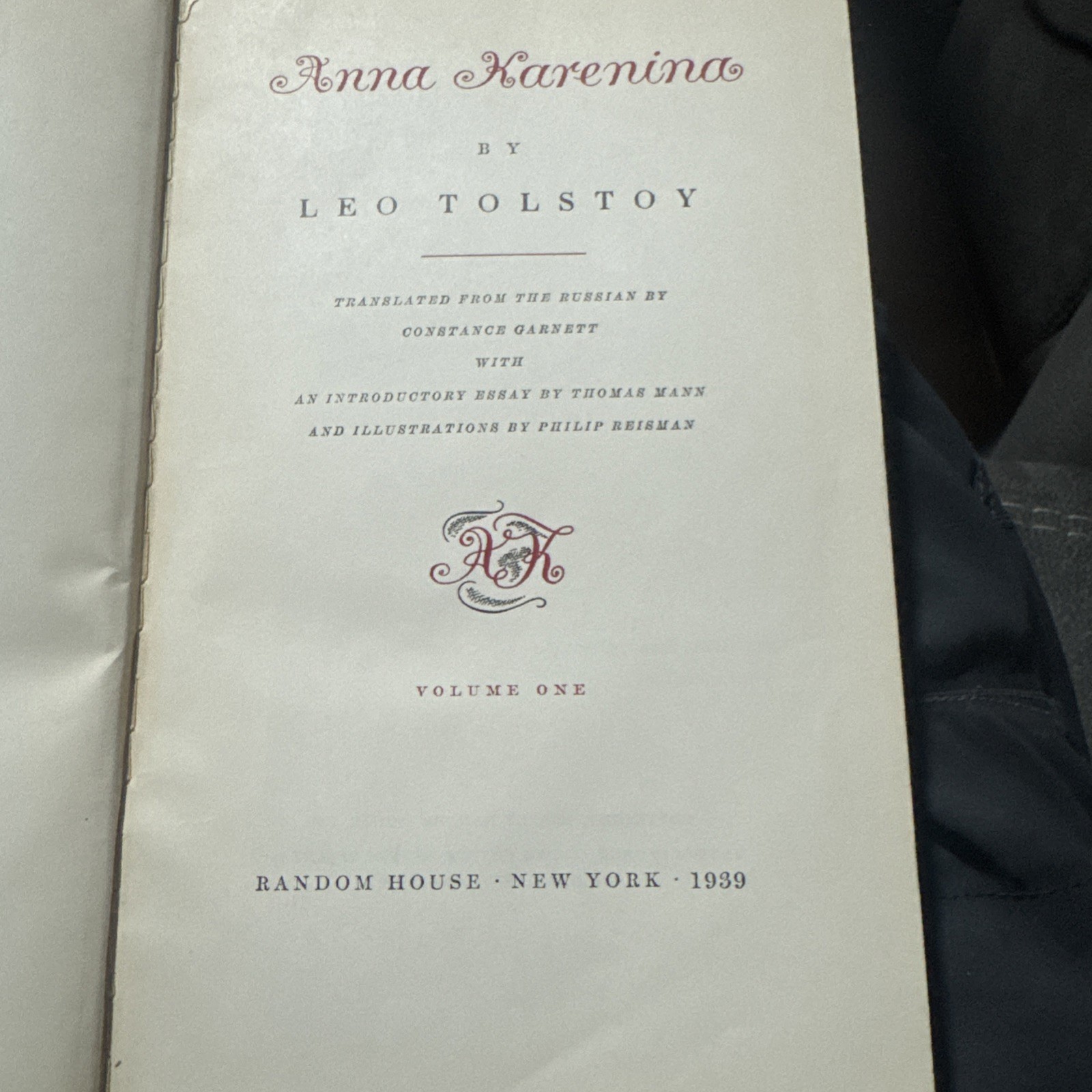 Anna Karenina by Leo Tolstoi
