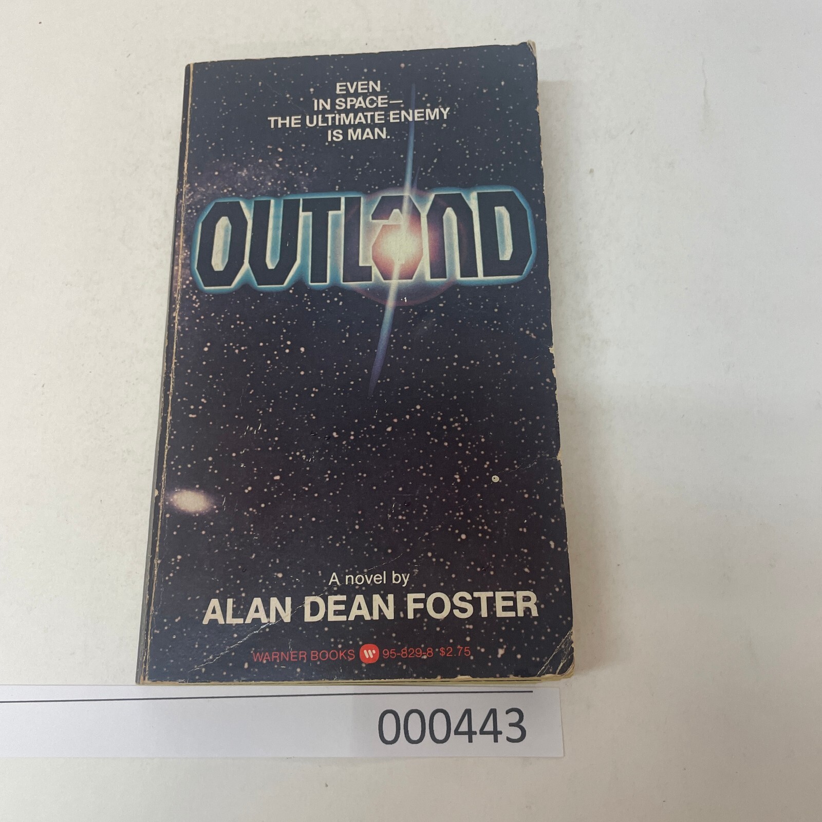 Outland Science Fiction Paperback Book by Alan Dean Foster Warner Books 1981