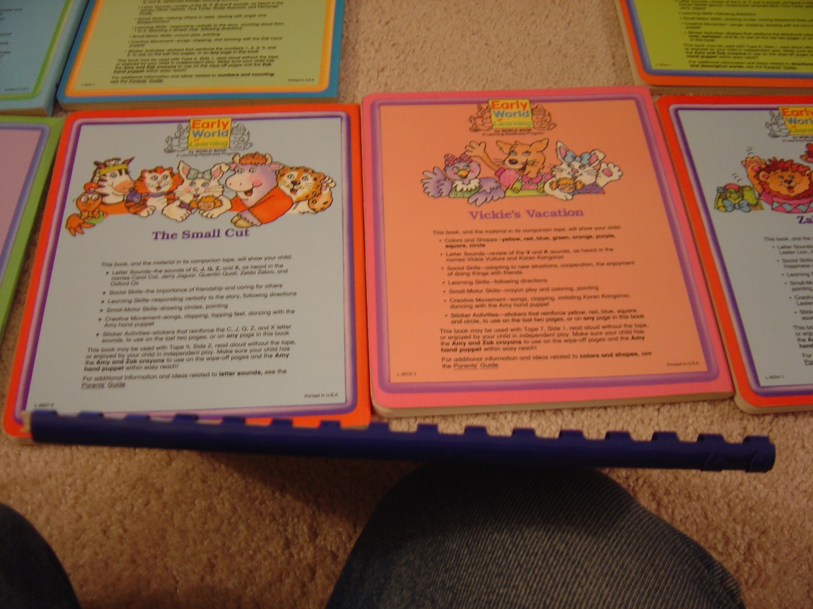 Lot of 21 Early World Of Learning Books by World Book