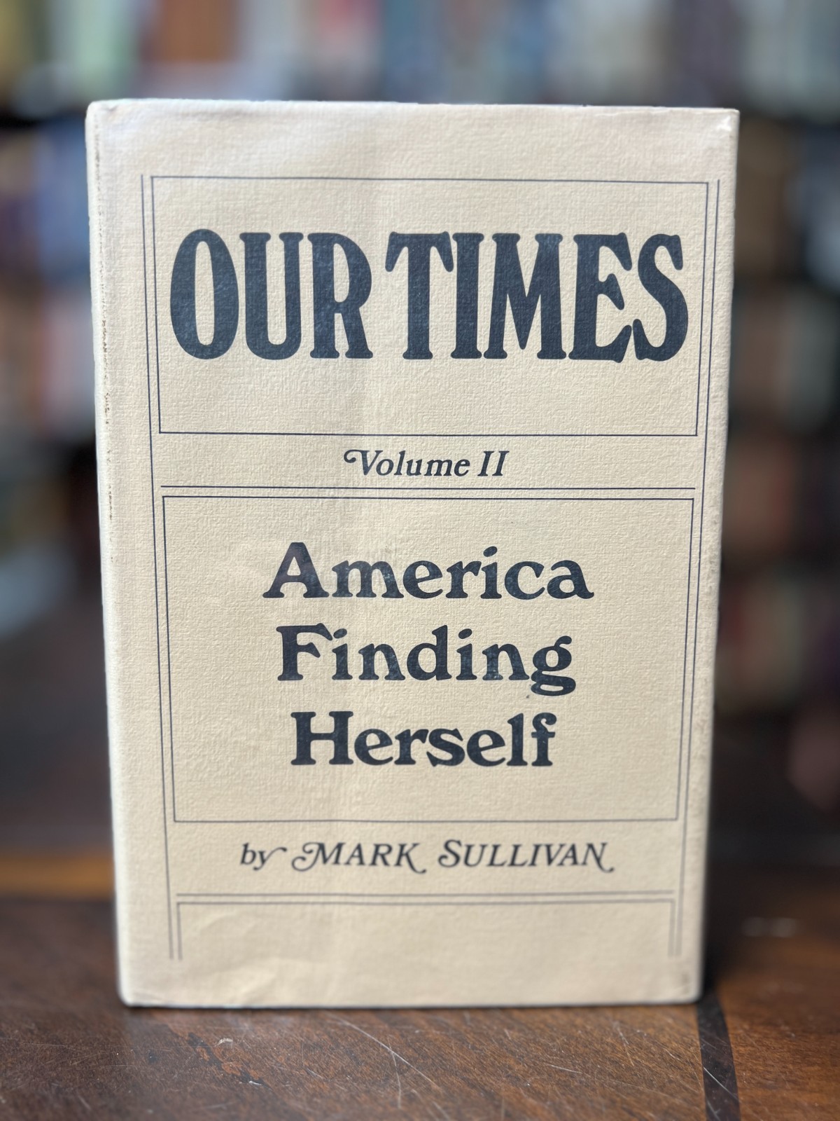 Our Times by Mark Sullivan 1972 HC Vol 1 – 6 Complete Ex-Library 5-2