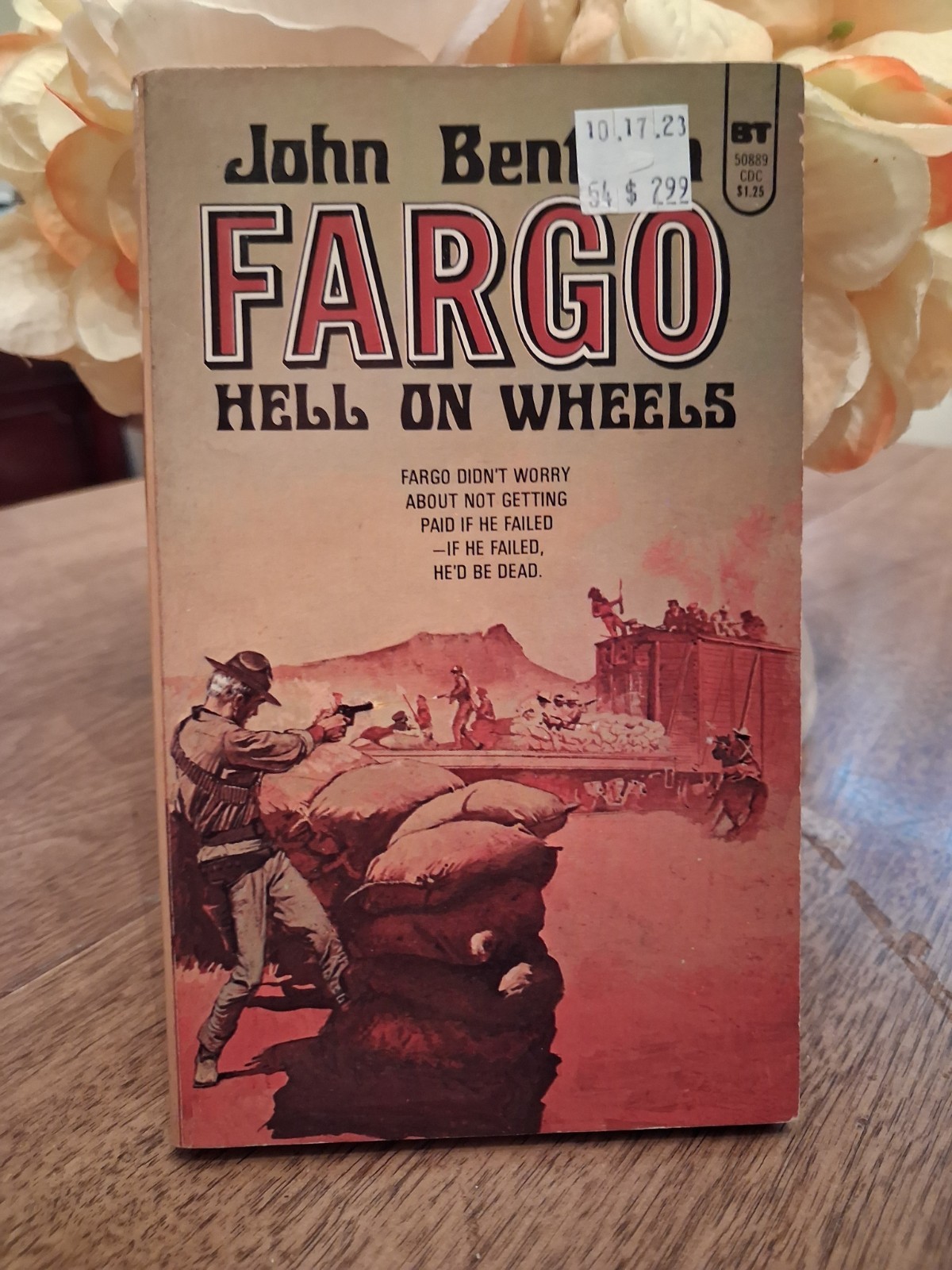 FARGO: HELL ON WHEELS By John Benteen Belmont Tower Paperback 1976 UNREAD COPY
