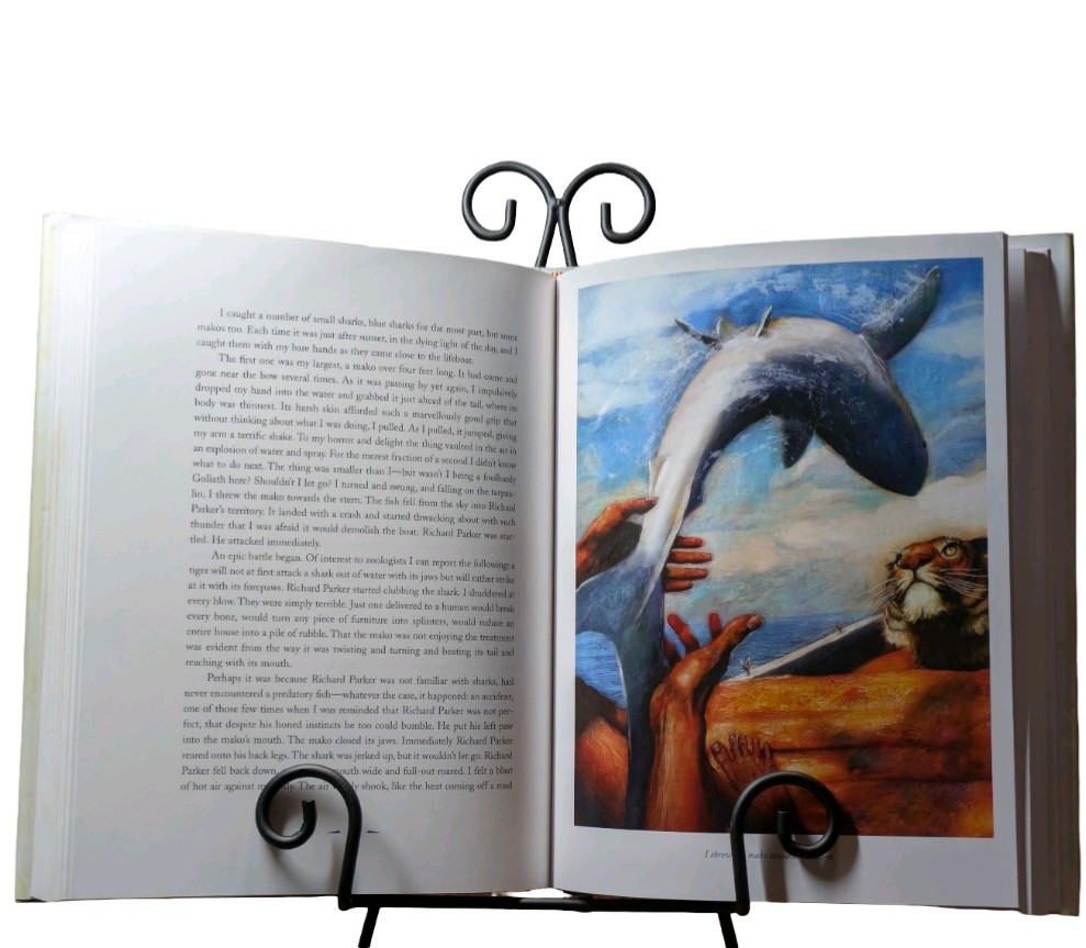 Life Of pi A Novel Harcover Book By Yann Martel Good Condition