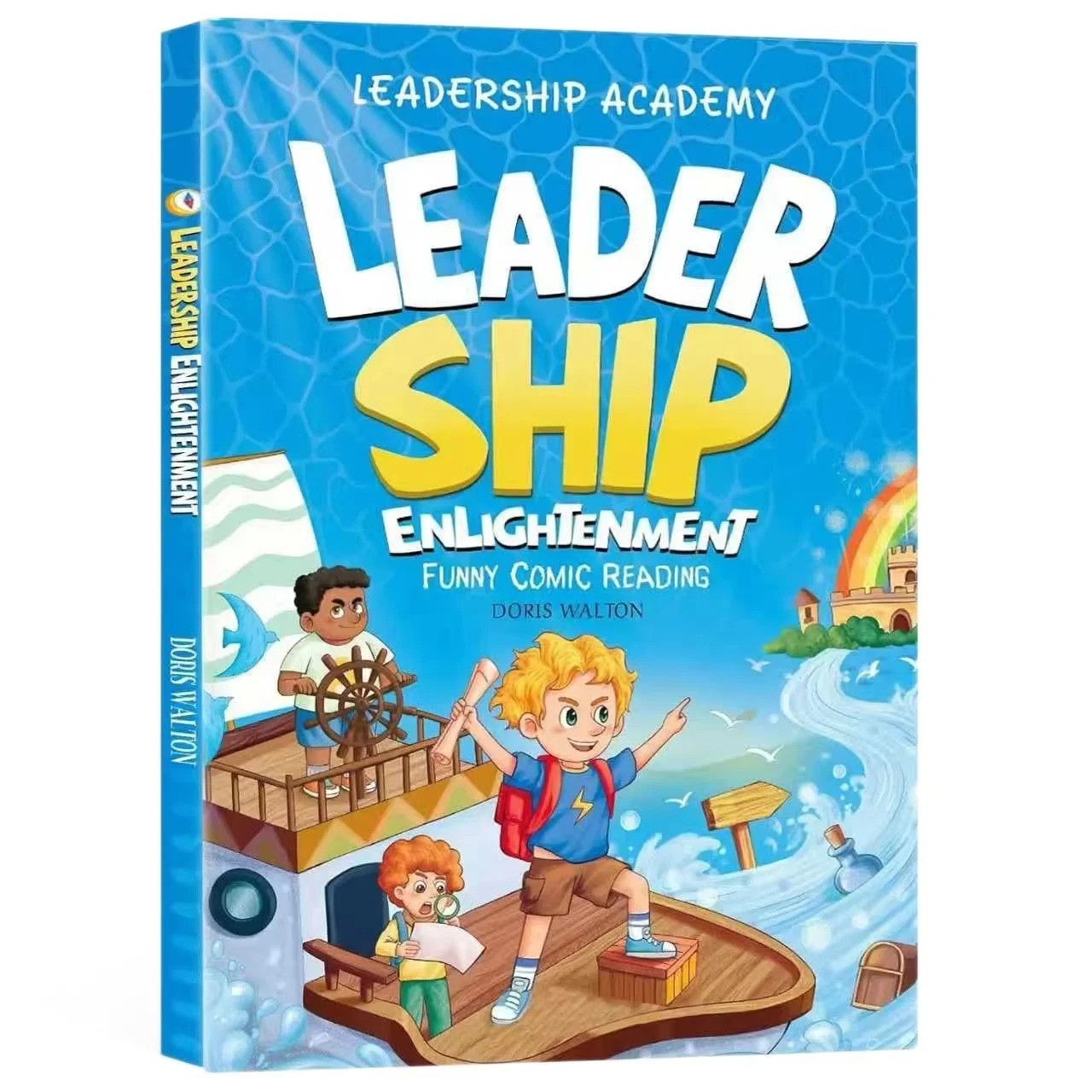 LEADER SHIP ENLIGHTENMENT Comic Book Kids Communication Leadership English