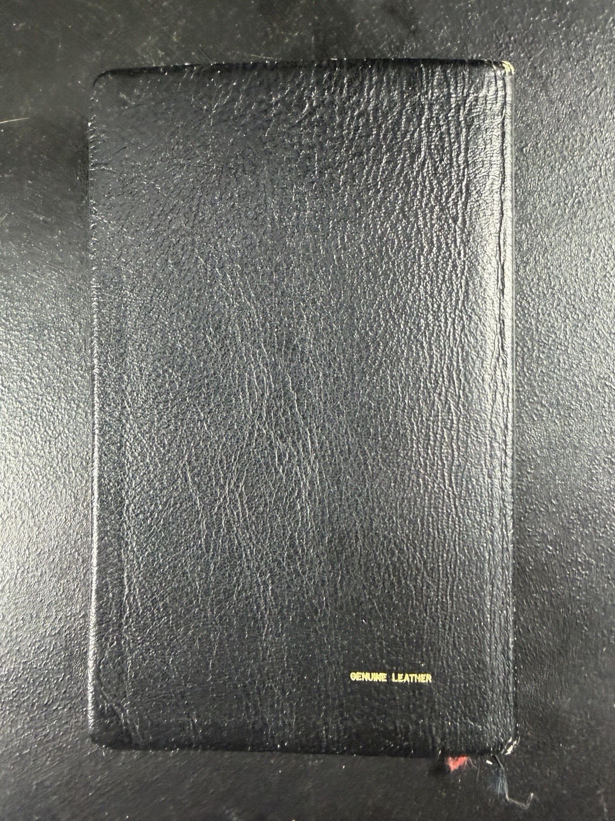 1979 Rex Humbard Prophecy Bible KJV Black Genuine Leather