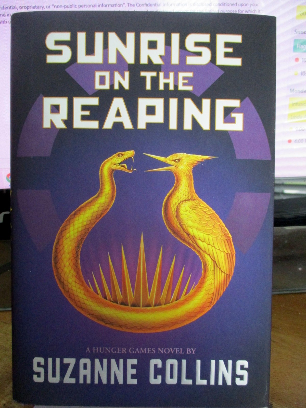 New „Sunrise on the Reaping“ by Suzanne Collins, 1st Ed full # line 2024, 382p,