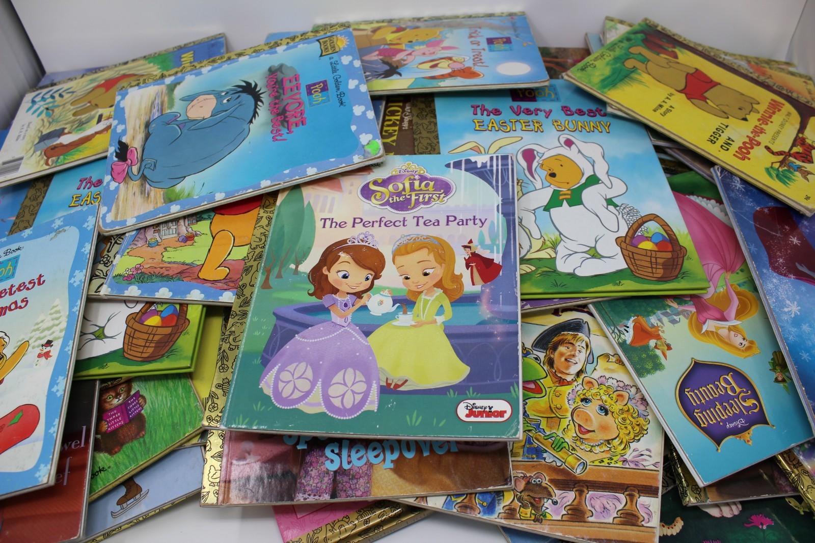 Little Golden Books Lot of 20 Disney Classic Christian Modern & Vintage Random