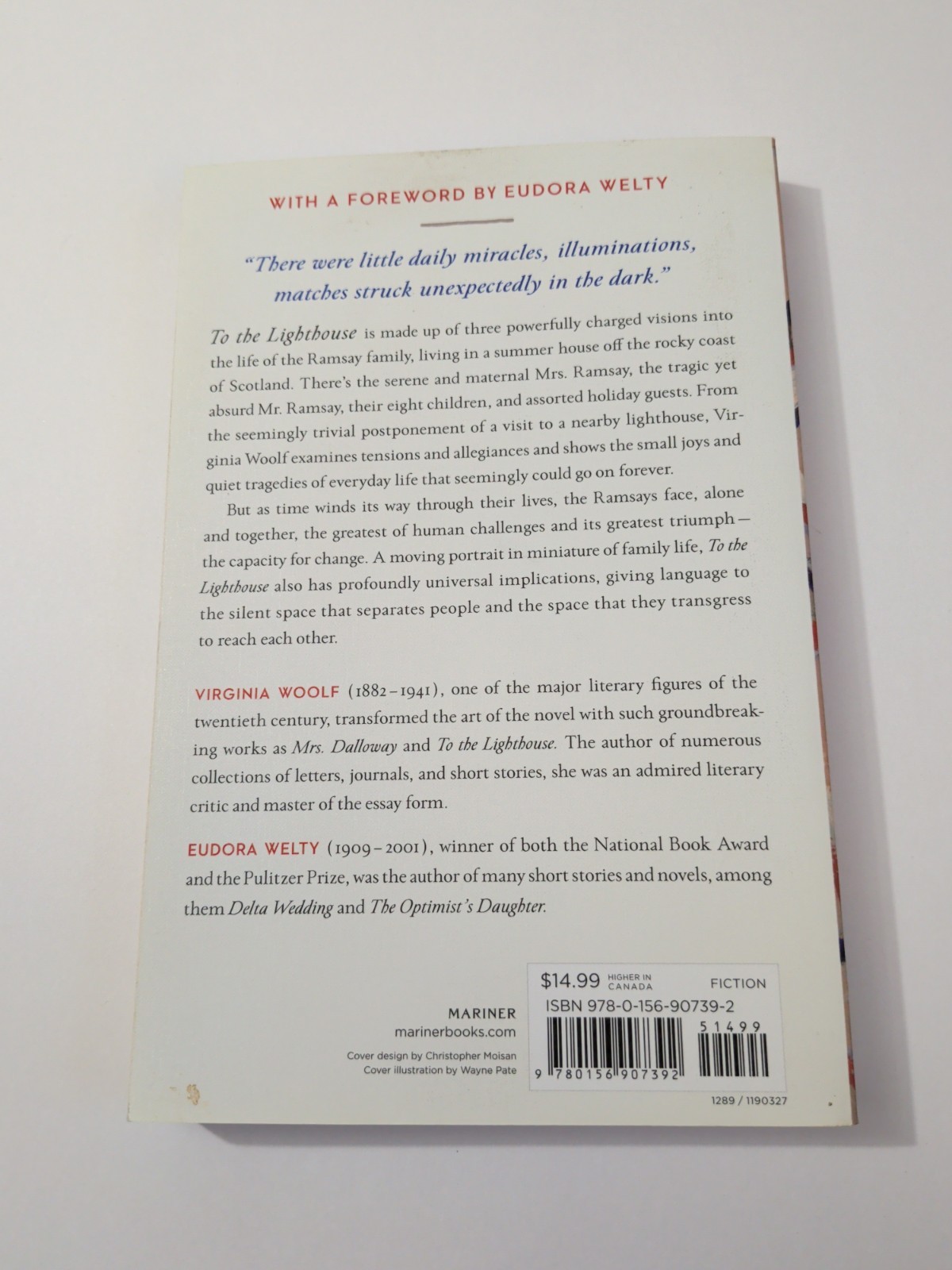 To the Lighthouse by Virginia Woolf, Paperback Very Good