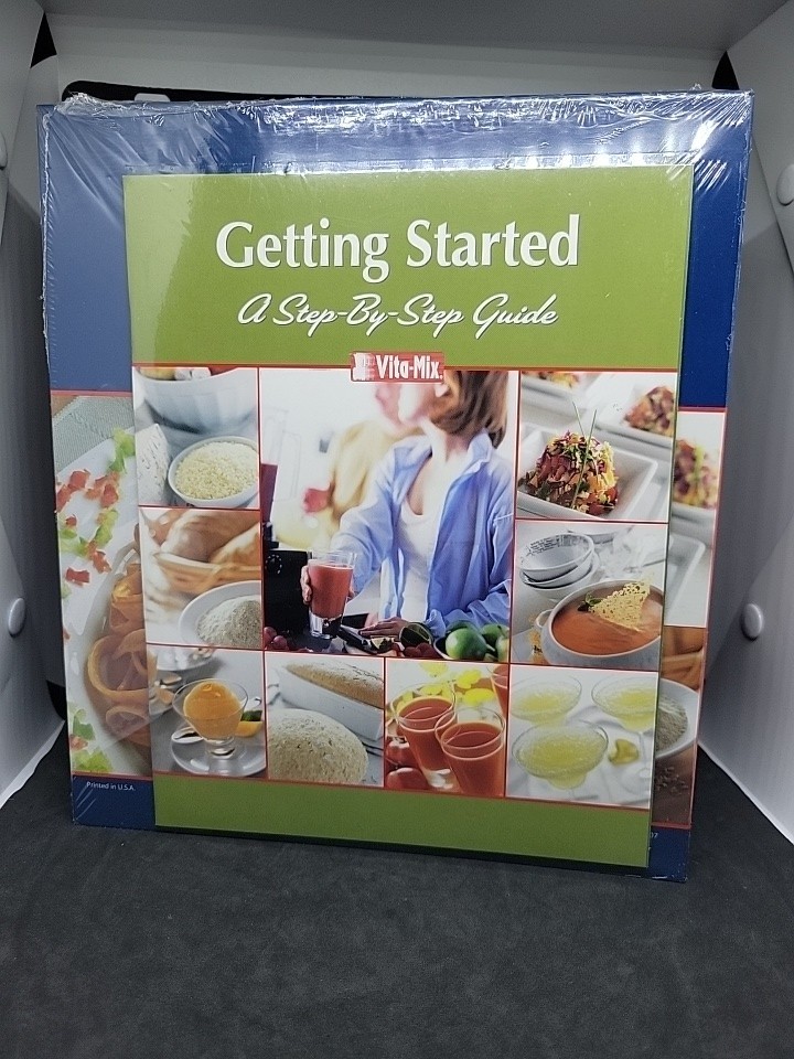 Vita-Mix Whole Food Recipes For Better Living 3 Ring Binder