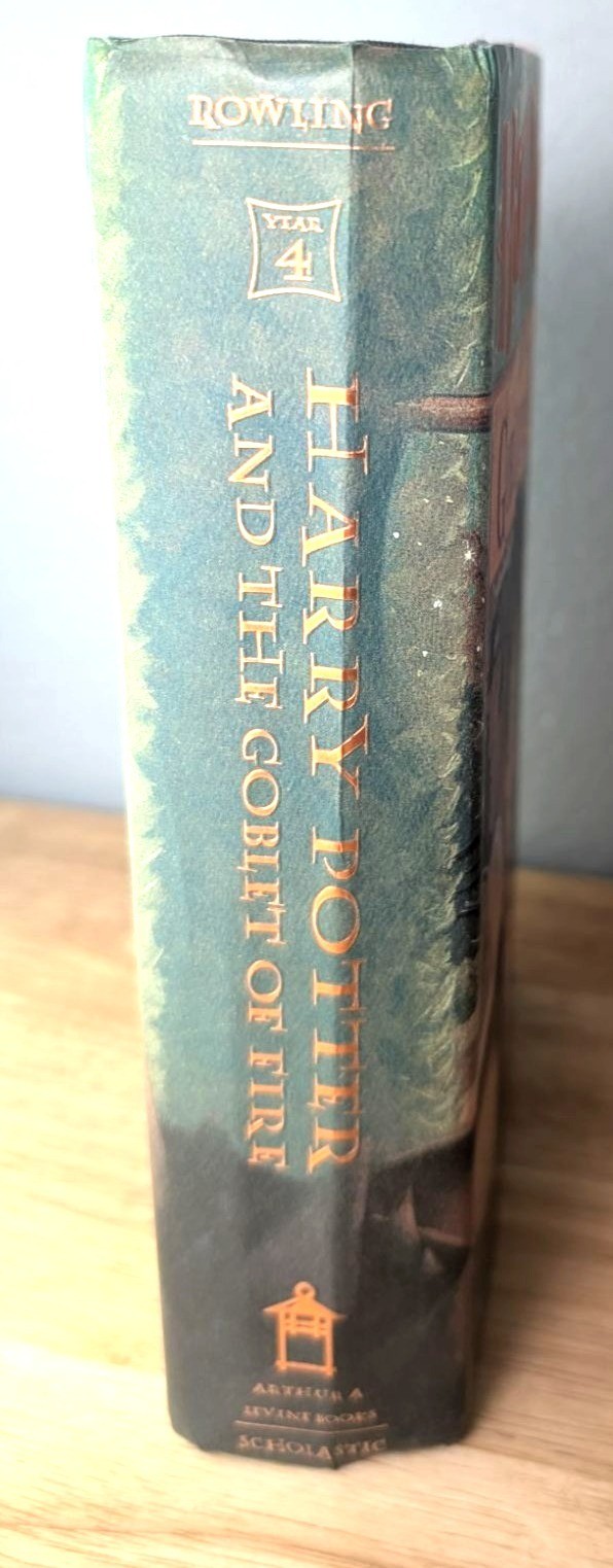 Harry Potter And The Goblet Of Fire Hardcover DJ J.K. Rowling First American Ed