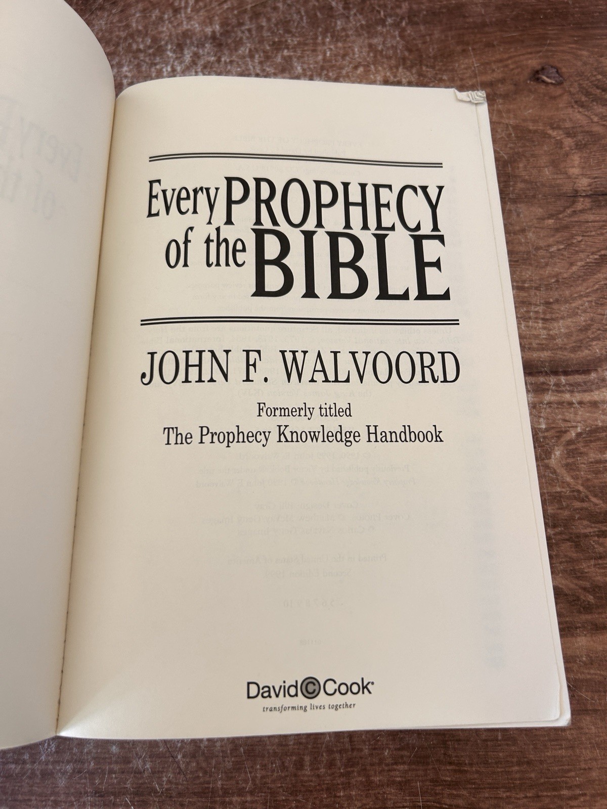 Every Prophecy of the Bible