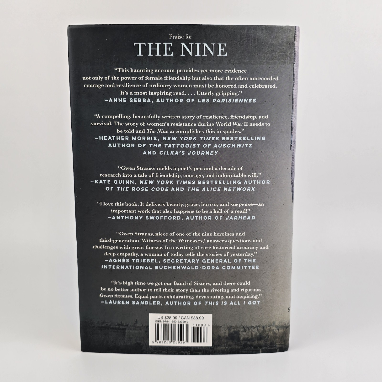 The Nine by Gwen Strauss Hardcover Book