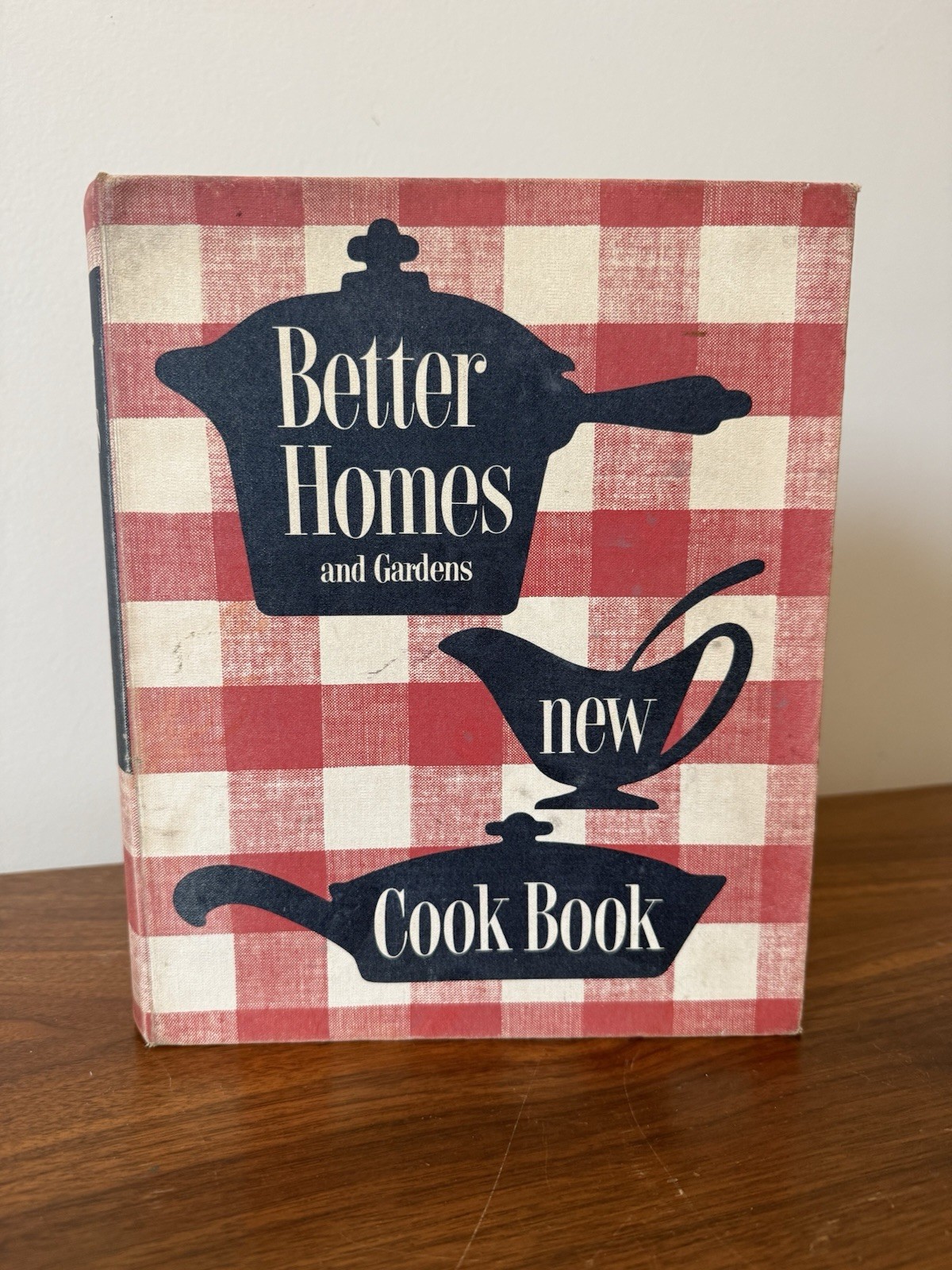 Vintage 1953 Better Homes & Gardens New Cookbook 5-Ring Binder
