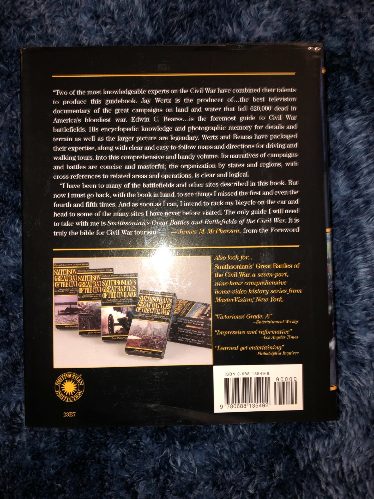 Jay Wertz, Edwin C. Bearss SMITHSONIAN’S GREAT BATTLES & BATTLEFIELDS OF THE CIV
