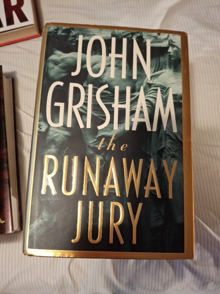 6 john grisham books lot