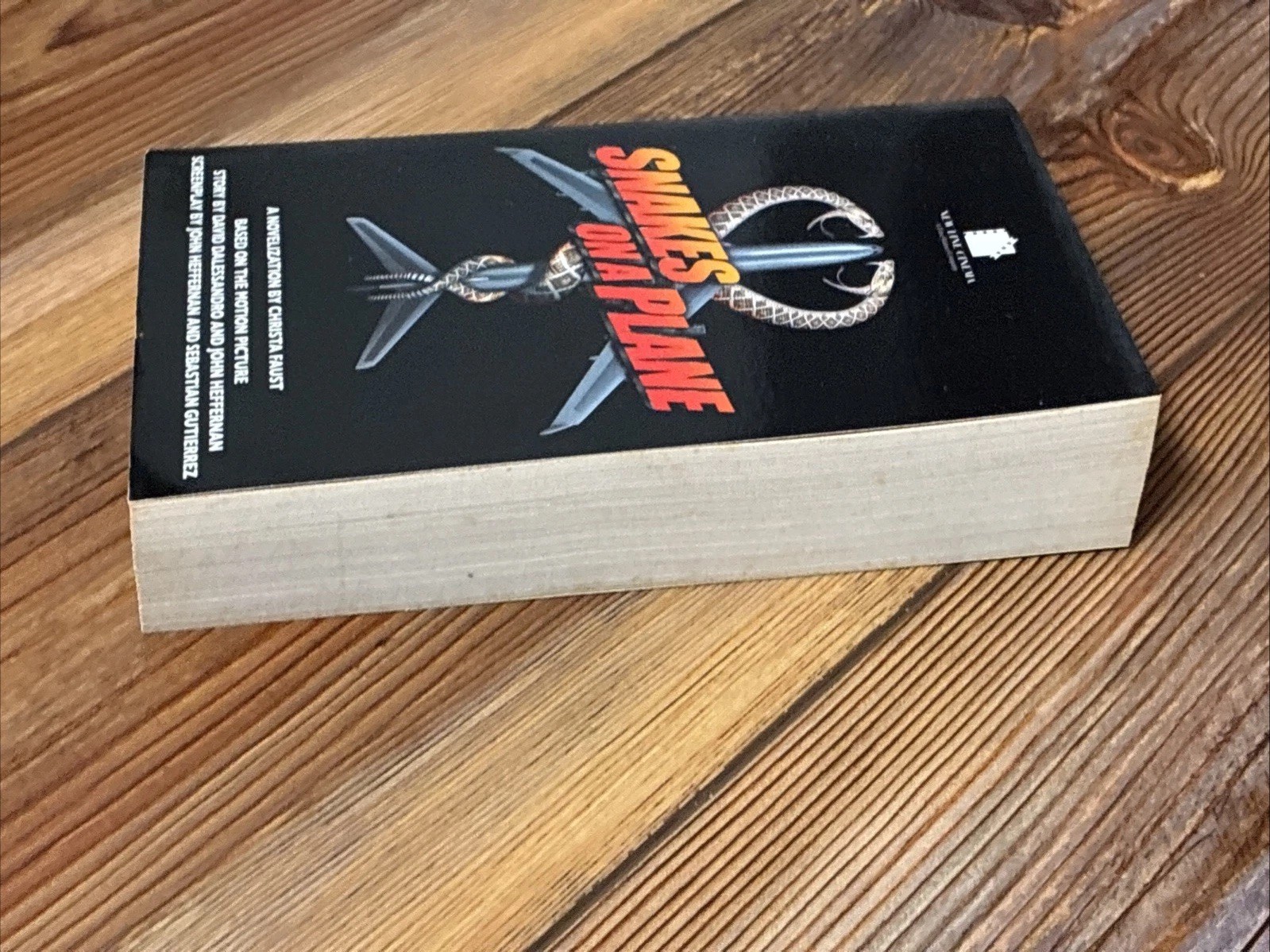 Snakes on a Plane | Christa Faust | New Line Cinema | Paperback Novel