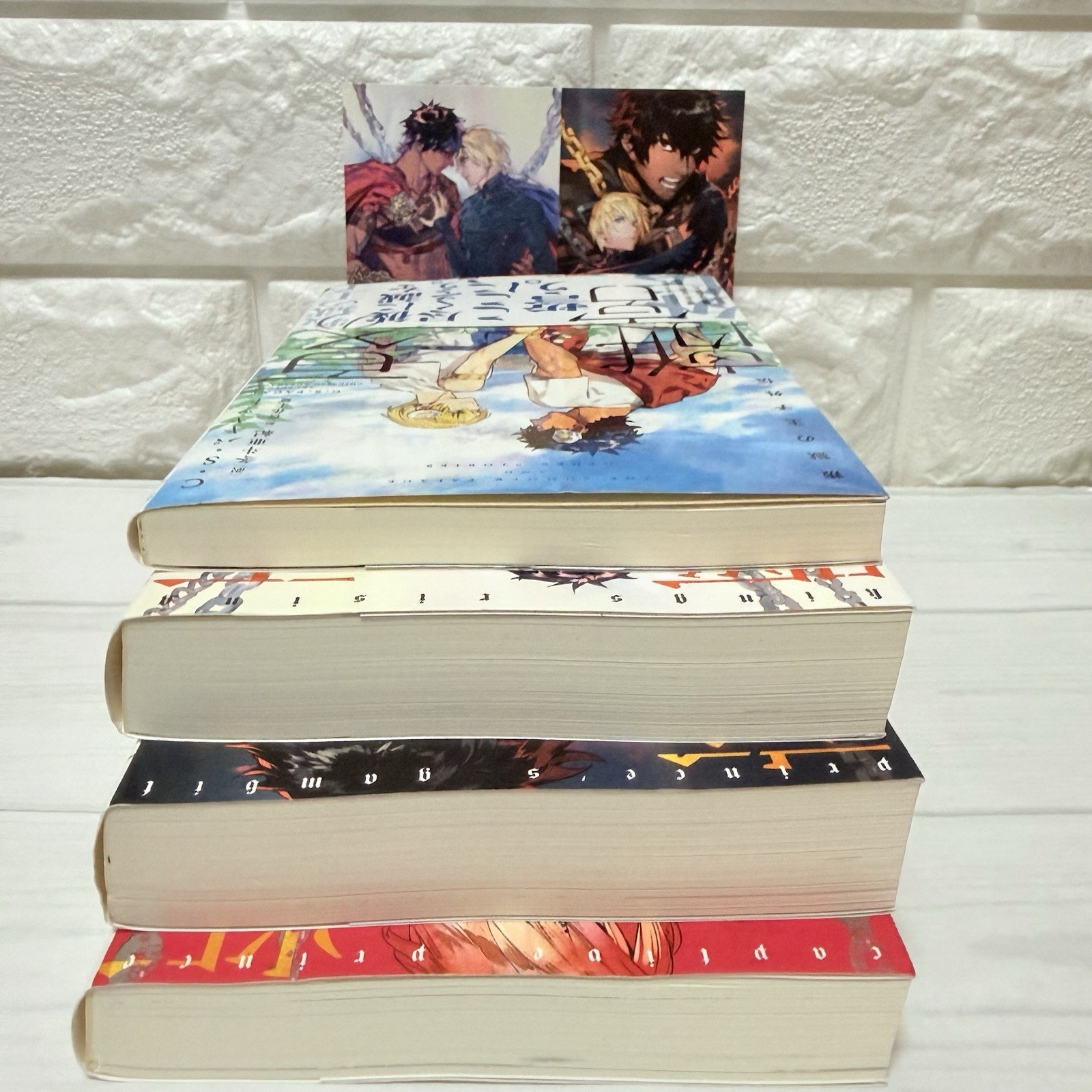 The Captive Prince Complete Novel Book Set by C.S. Pacat (Japanese Editions)