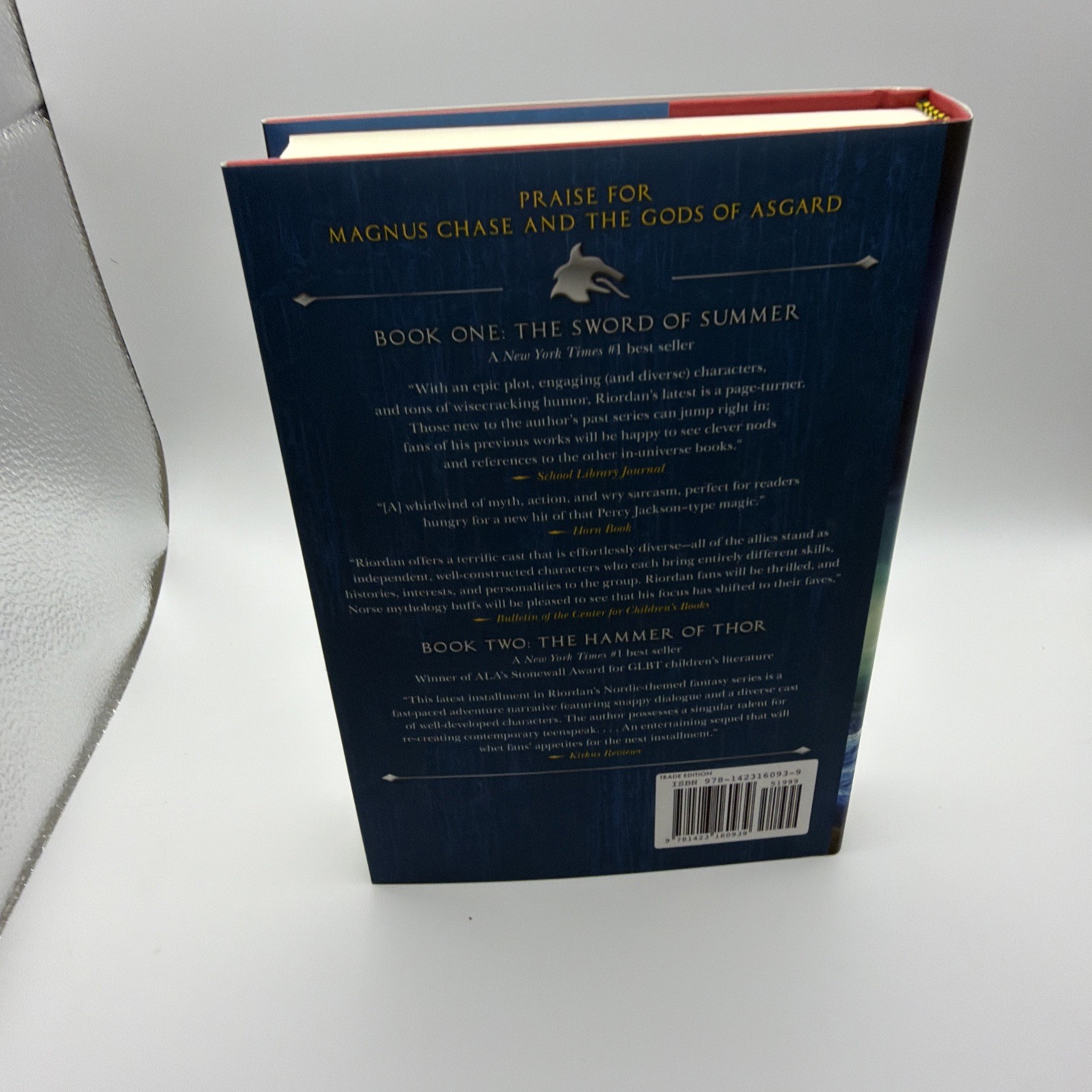 MAGNUS CHASE and the Gods of Asgard 3 Book Hardcover Boxed Set Riordan