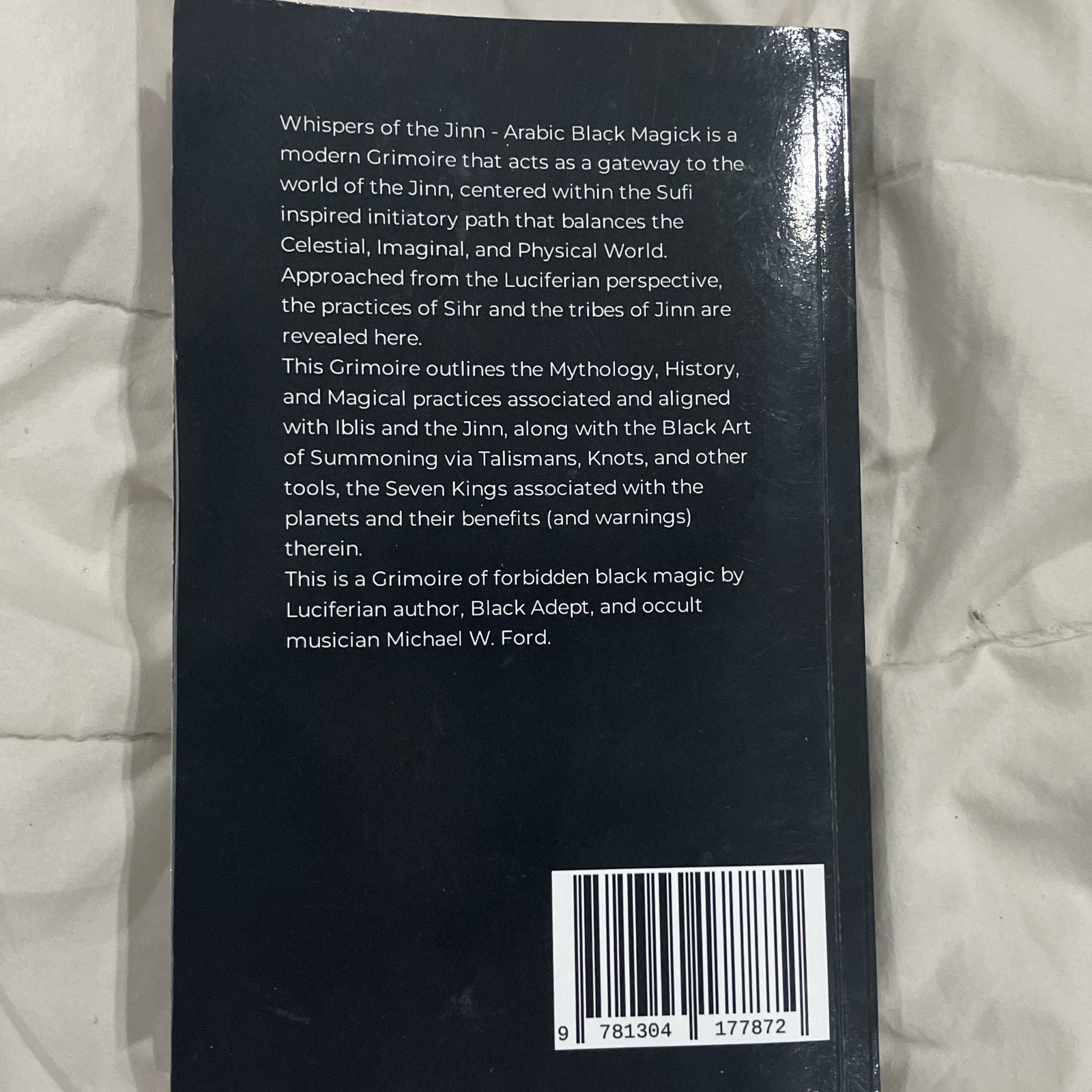 Michael W. Ford Whispers of the Jinn PB Grimoire on Occultism Young Adult