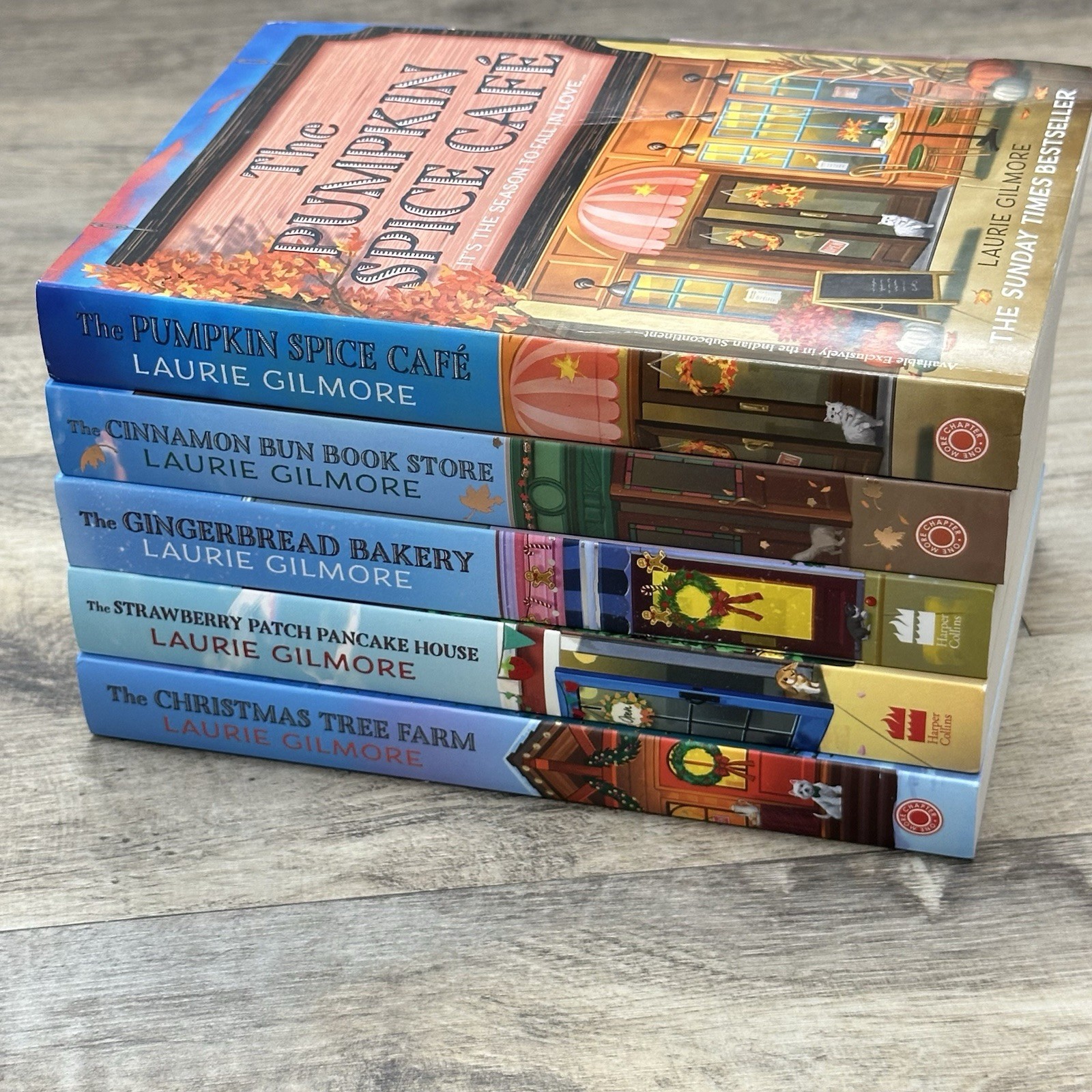 Dream Harbor Book Series Lot of 5 Paperback Books By Laurie Gilmore – Very Good