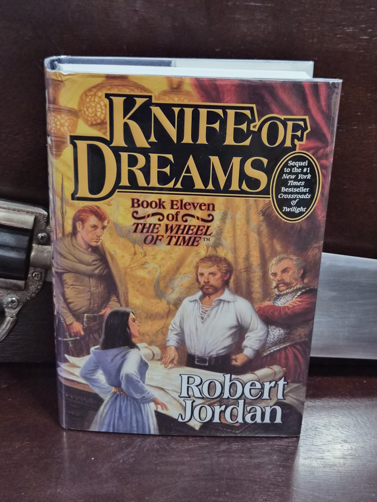 Robert Jordan Wheel Of Time Winter Crossroads Knife 1st 1st 2000-05 VG HCDDJ LN