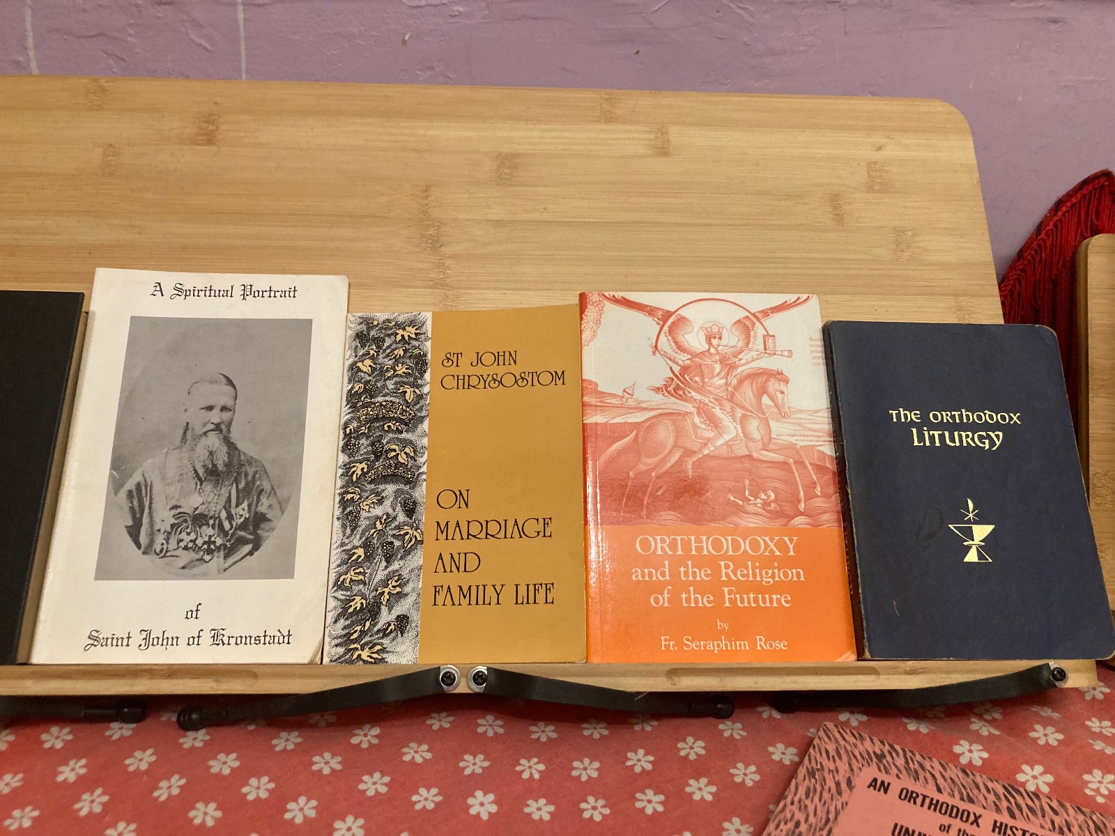 ORTHODOX CHRISTIAN BOOK LOT