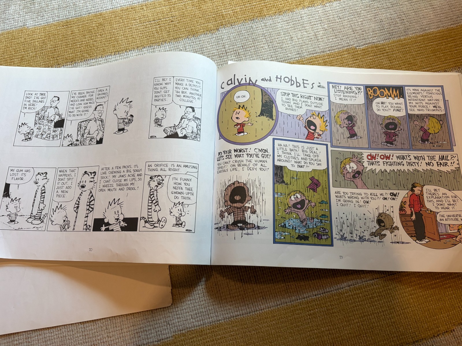 Calvin and Hobbes The Days Are Just Packed (INCOMPLETE BOOK, READ DESCRIPTION)