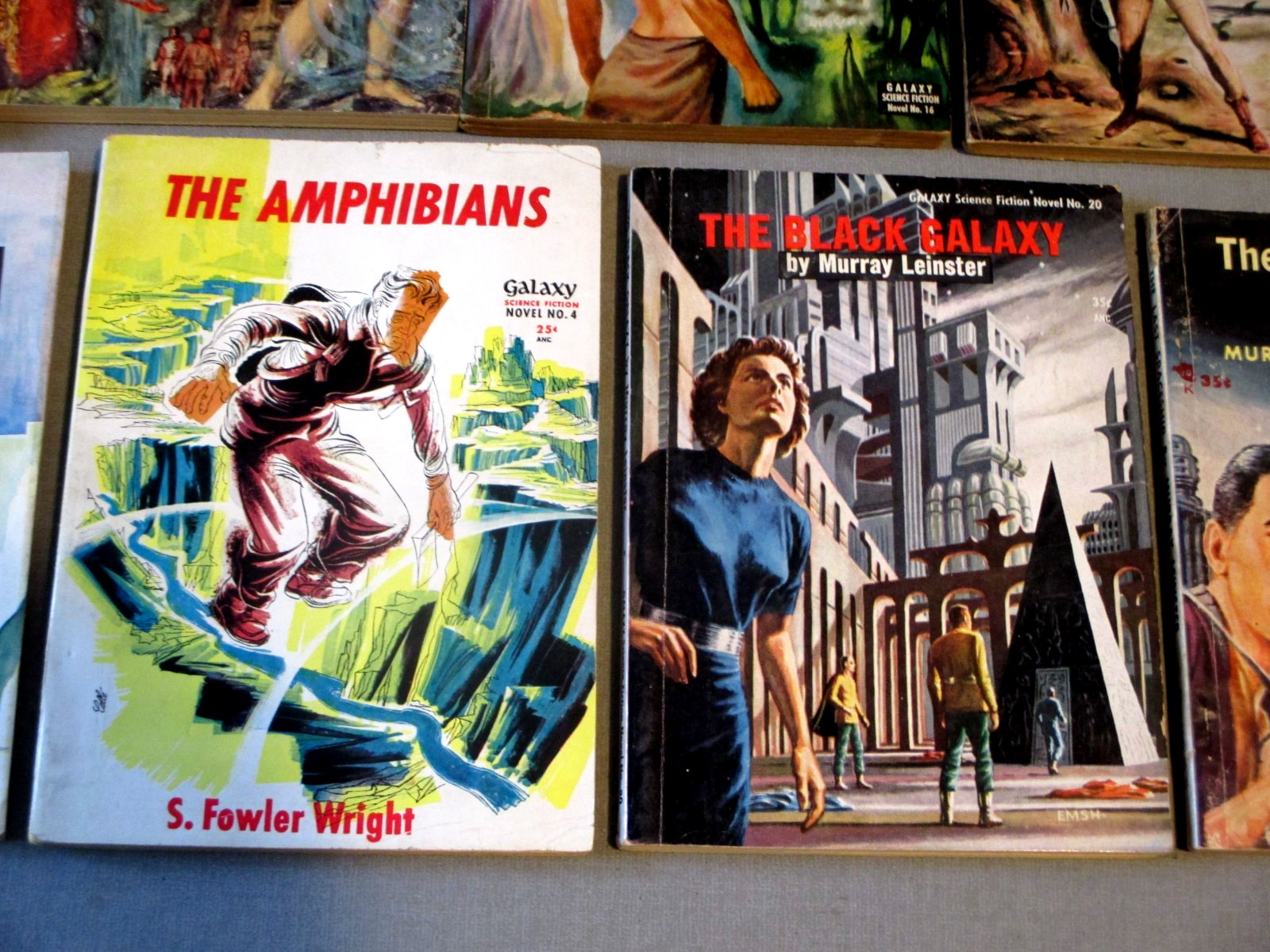 11-1950’S SCIENCE FICTION SCI-FI ALIEN-PULP PAPERBACK BOOK-FEAR- L.RON HUBBARD