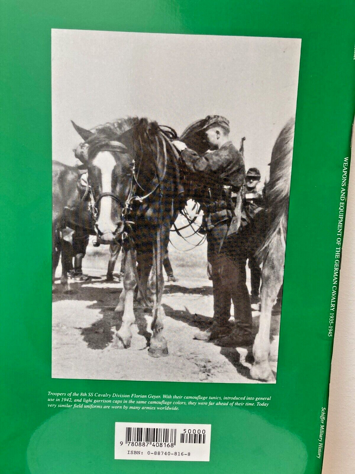1935-1945 WEAPONS & EQUIPMENT of the GERMAN CAVALRY 48 Pages