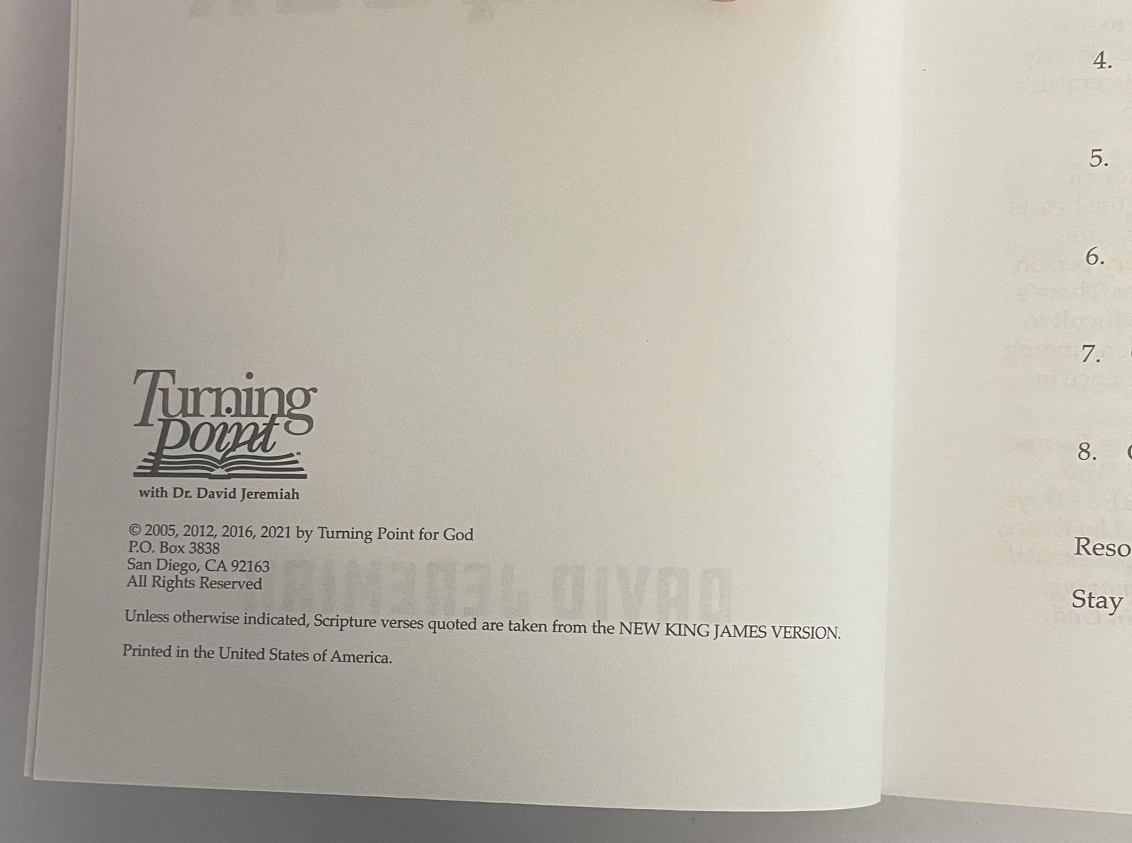 Courage To Conquer Study Guide Dr David Jeremiah