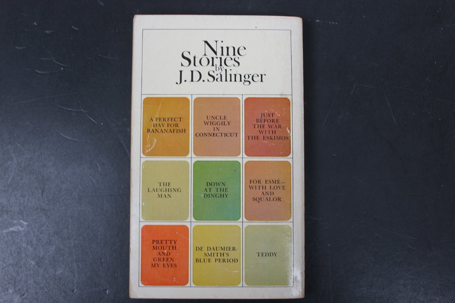 Nine Stories J.D. Salinger 1968 Bantam Edition Short Stories Fiction PB