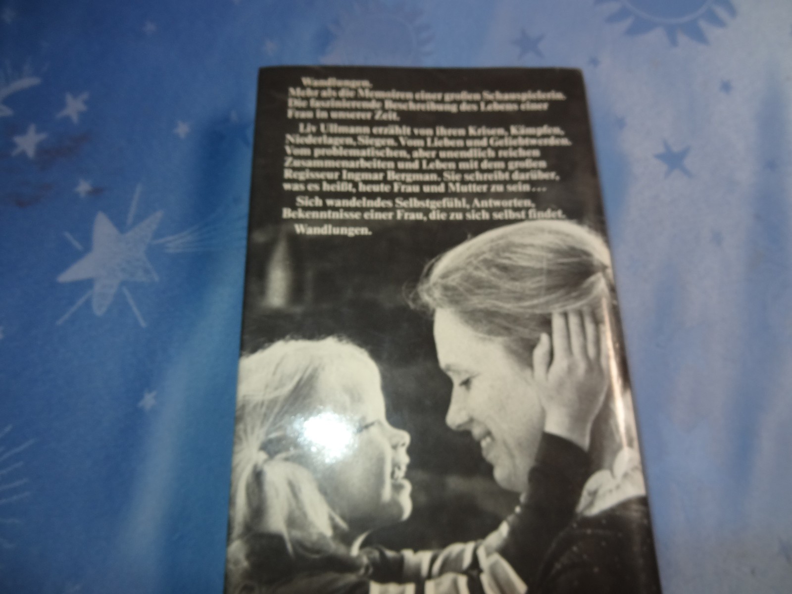 Wandlungen von Liv Ullmann – Gebundene Ausgabe 1976 -Scherz Verlag