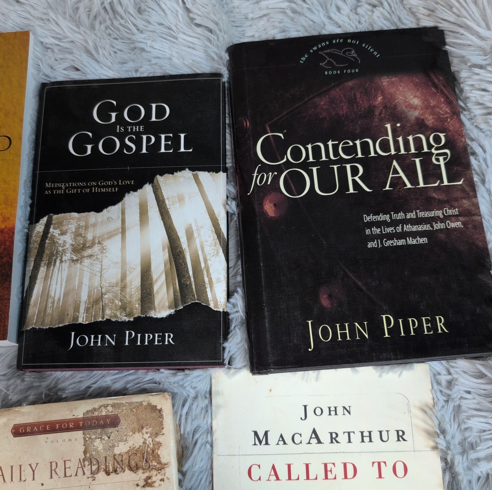 John MacArthur (Jr.) Collection Lot Of 16 Books John Piper Hardcore Softcover