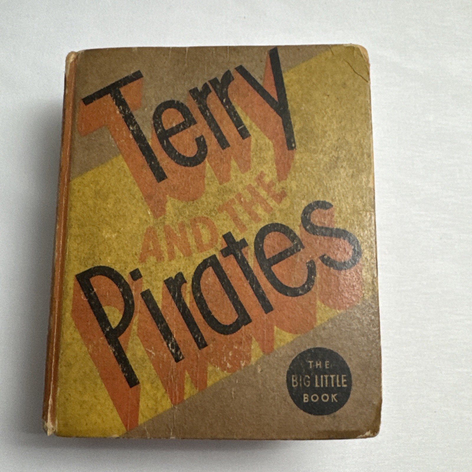 TERRY AND THE PIRATES: 5 vintage BIG LITTLE BOOKS Whitman Publishing