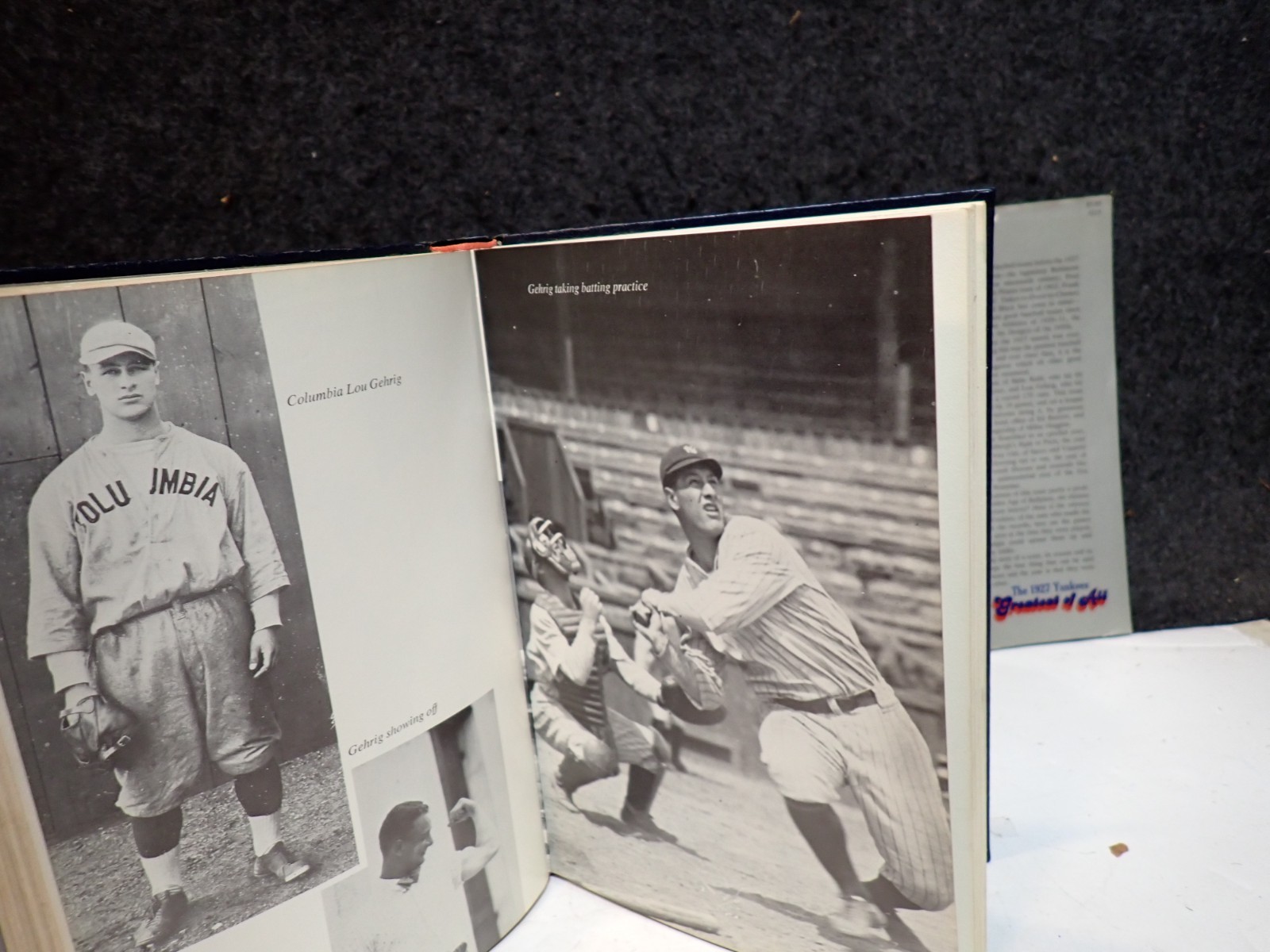 The Greatest of All 1927 NY Yankees John Mosedale SIGNED Hardcover 1974 First Ed