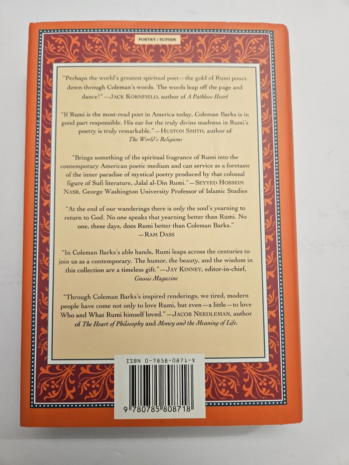 The Essential Rumi – Hardcover By Rumi, Jalal al-Din