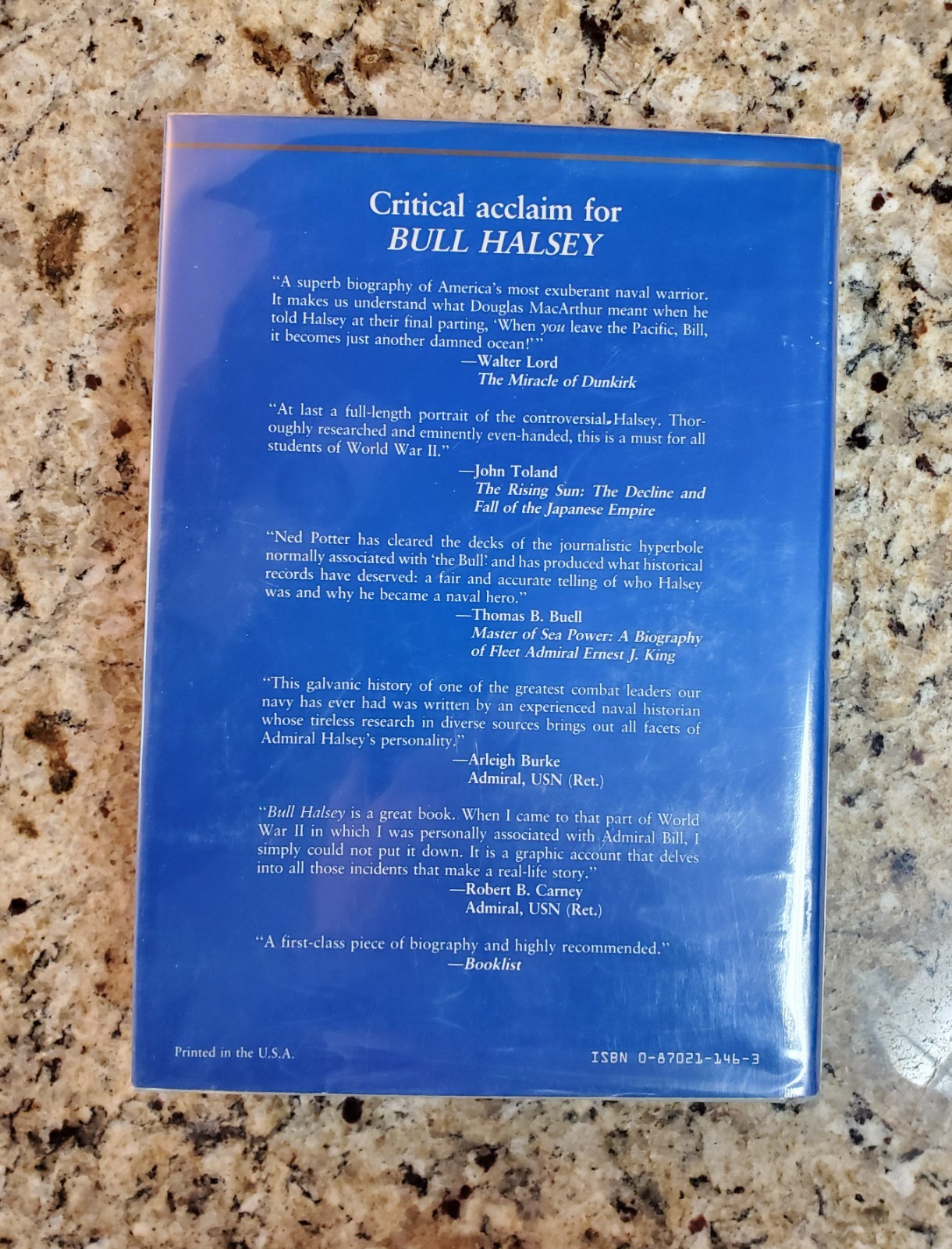 Nimitz Bull Halsey E.B. Potter The Pacific Campaign WWII Reluctant Admiral Japan