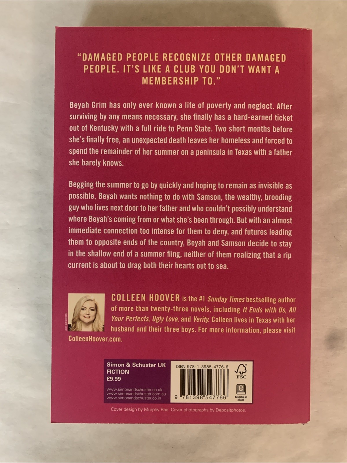 Heart Bones : A Novel by Colleen Hoover (2023, Trade Paperback)