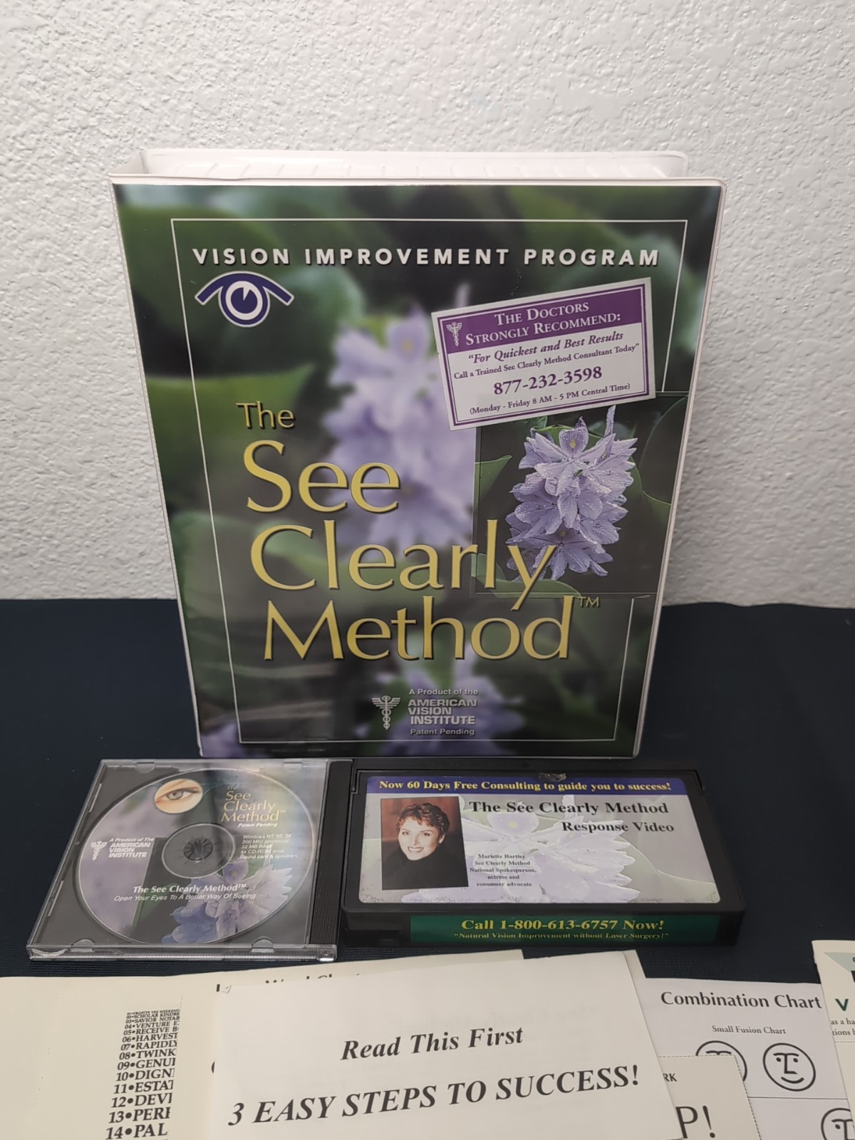 The See Clearly Method Vision Improvement Program American Vision Institute VHS