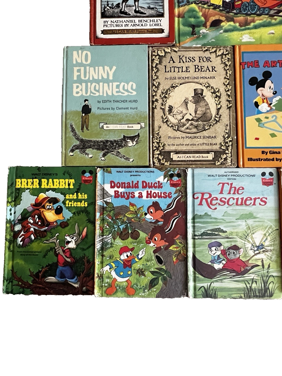 Vintage Hardcover Kids 12 Book Lot – Maurice Sendak, Arnold Lobel, Step-Up Books