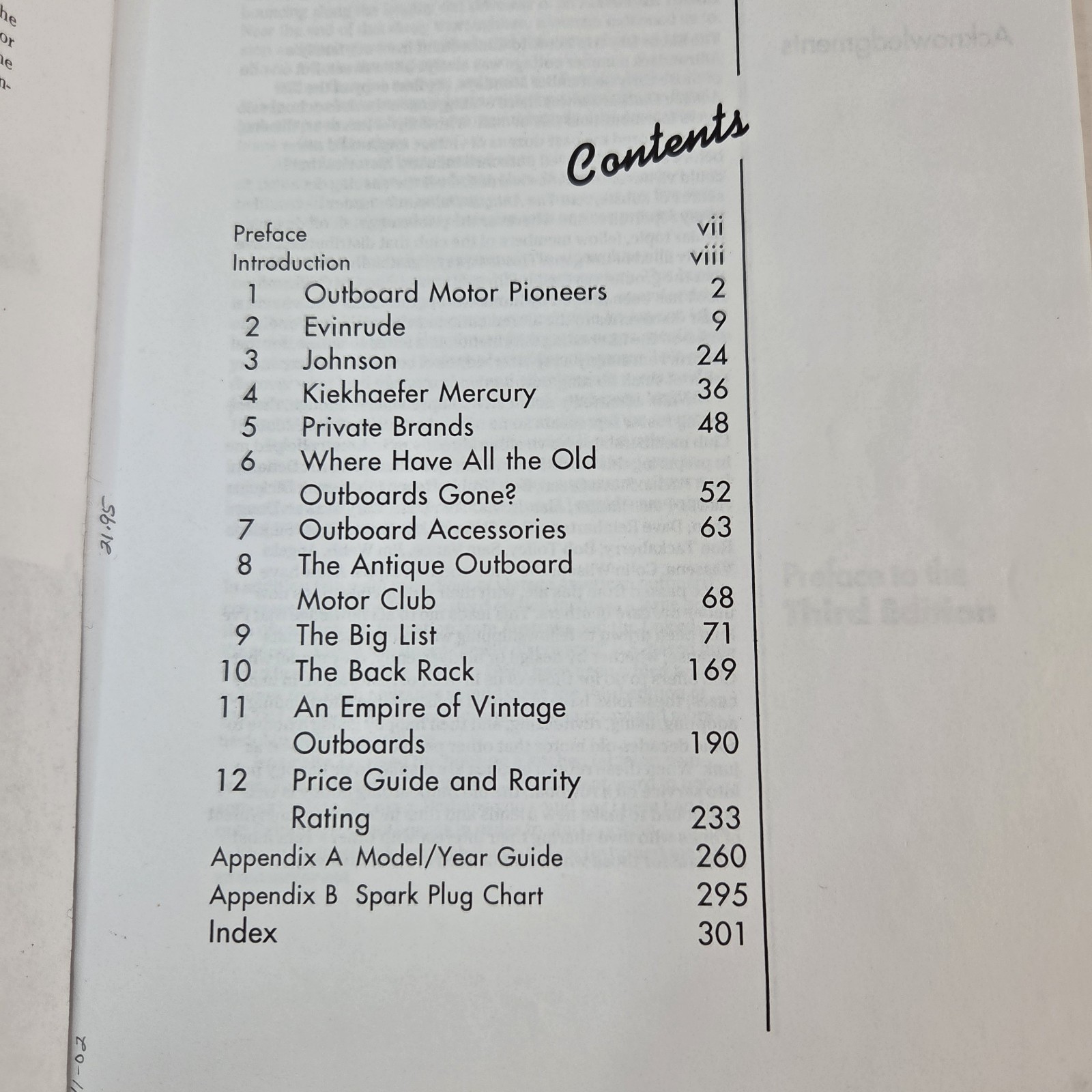Old Outboard Book 3rd Edition History Evinrude, Johnson, Waterwitch, Flambeau +
