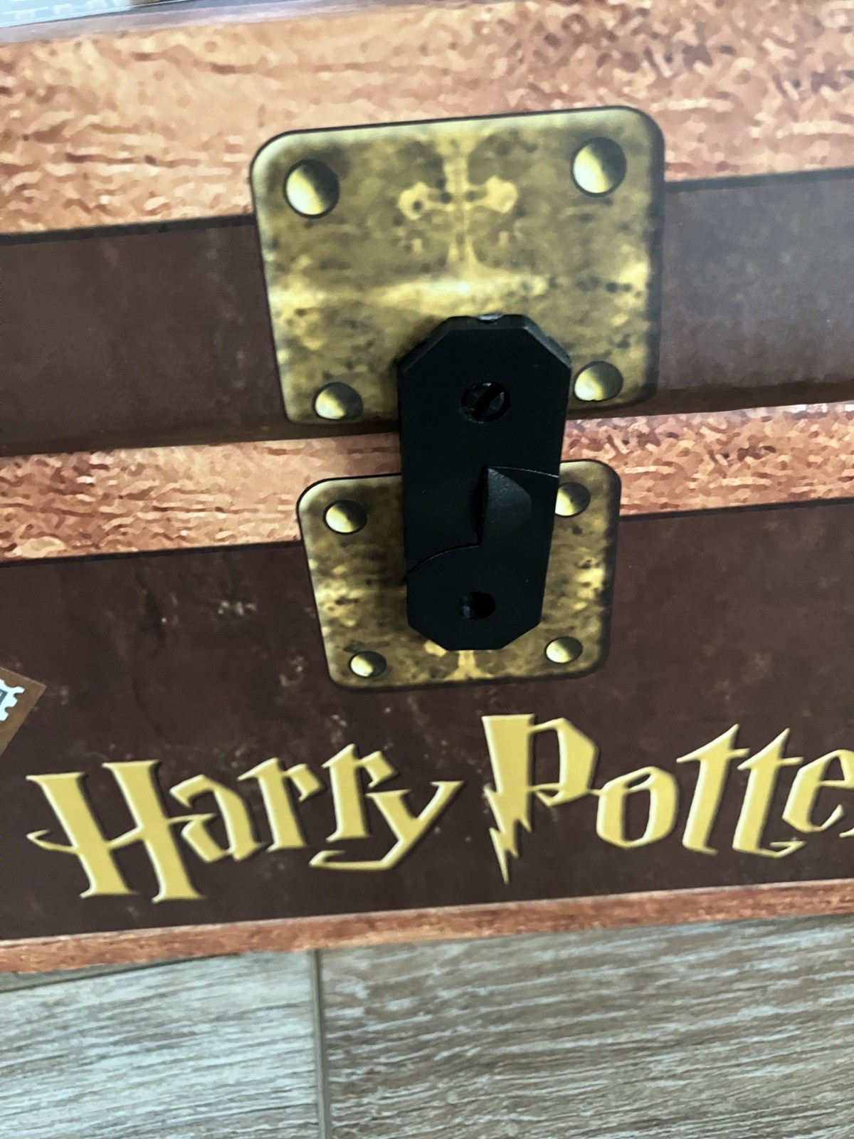 Harry Potter Empty Box ONLY Trunk Chest ONLY Limited Edition -READ Description