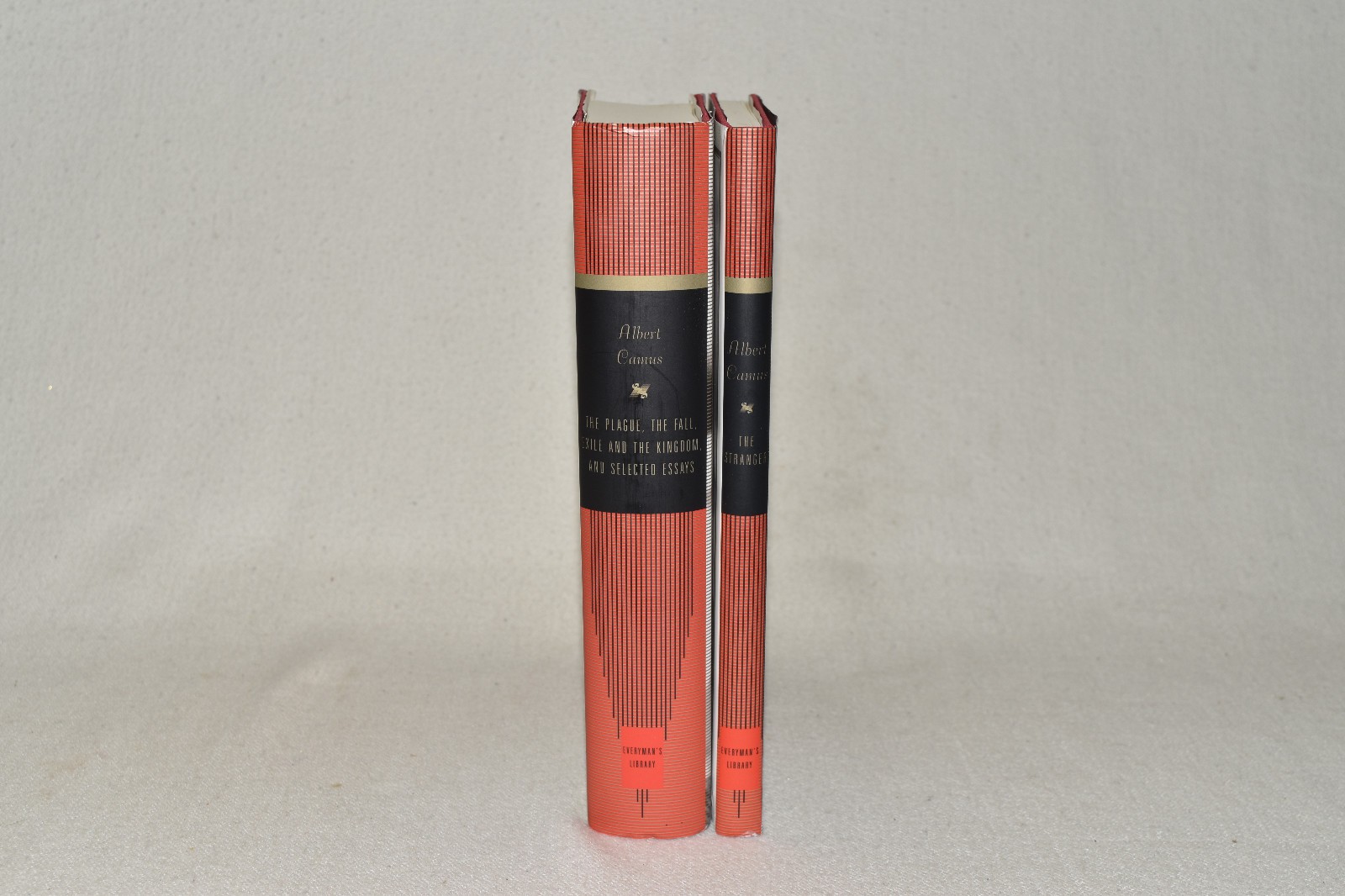 2V HCDJ ALBERT CAMUS Everyman’s Library STRANGER PLAGUE FALL EXILE KINGDOM FINE!