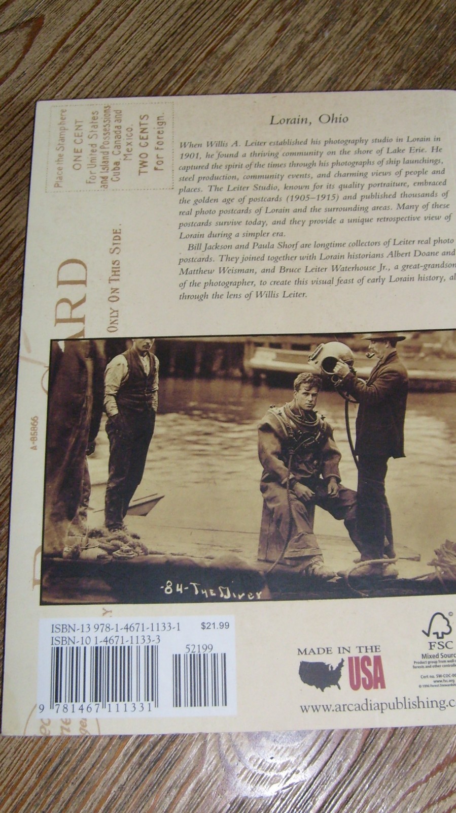 Lorain The Real Photo Postcards of Willis Leiter 2014 Book SIGNED Lorain, Ohio