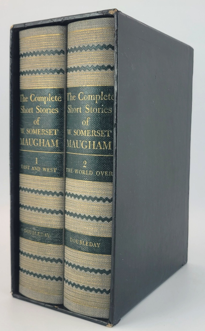 W Somerset Maugham Complete Short Stories 2 Vol Box Set Hardcover Vintage 1952