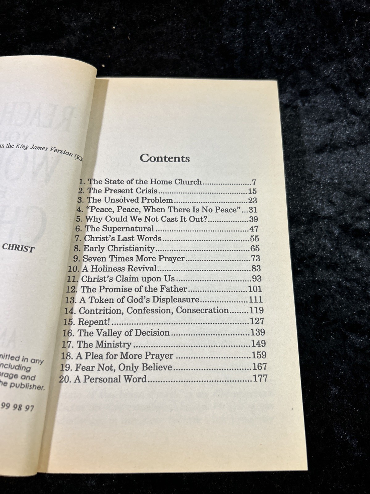 Reaching Your World for Christ – Andrew Murray – 1997 p/b Whitaker House